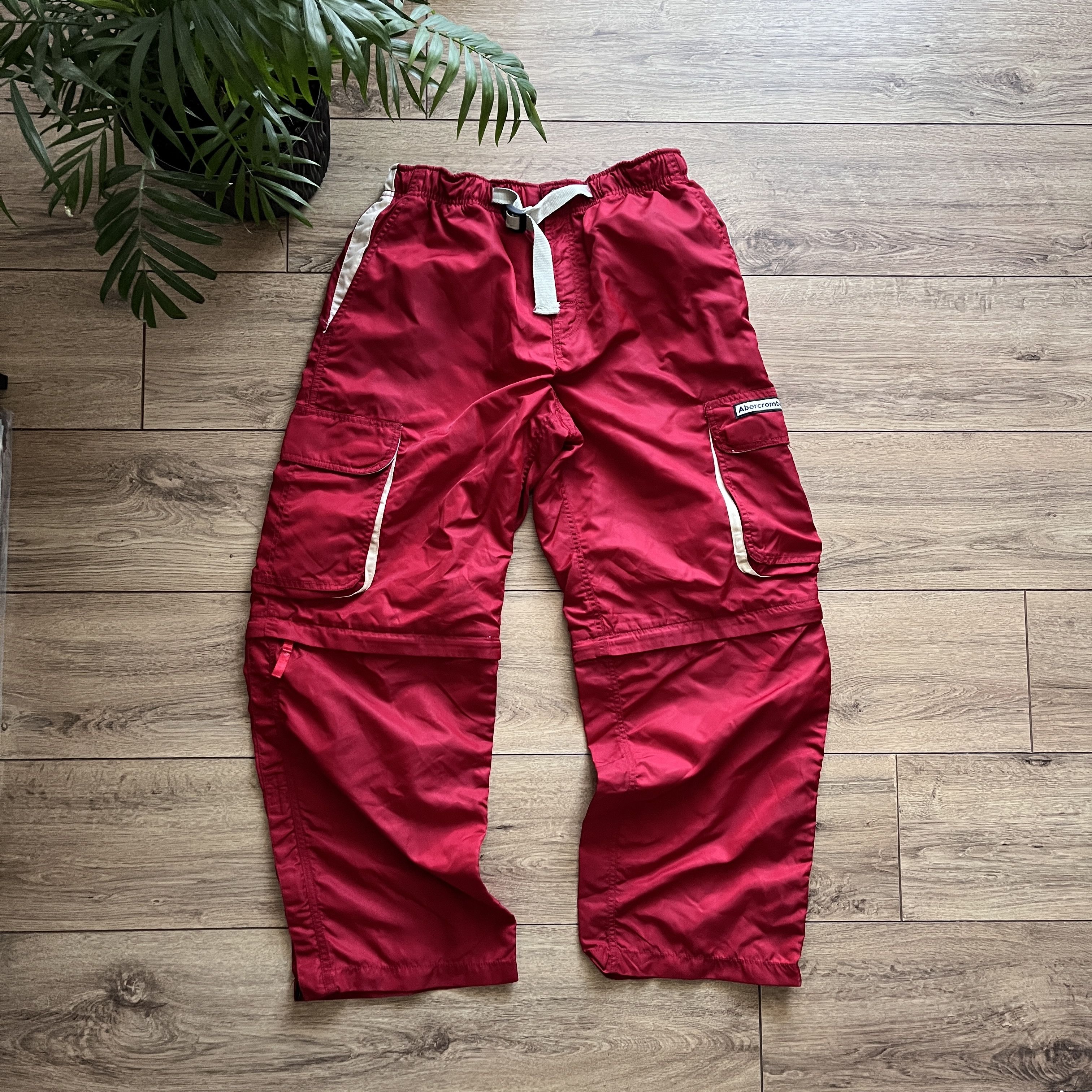 Abercrombie & Fitch Vintage Y2K Abecrombie & Fitch Cargo Transformer Nylon Pants Size US 32 / EU 48 - 1 Thumbnail