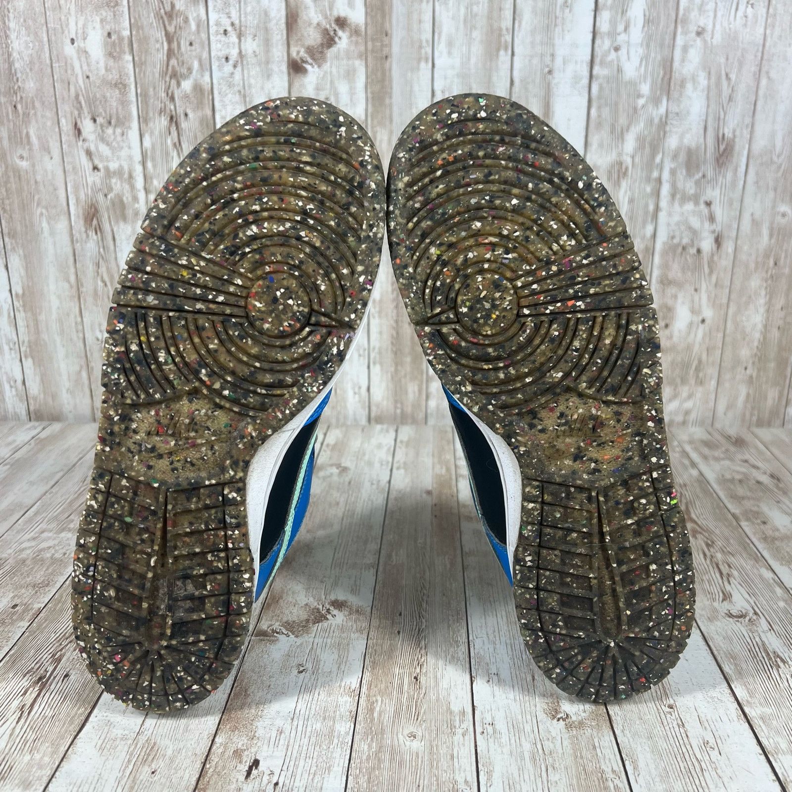 Nike 7/8.5 Women Nike Dunk Low SE Black Blue Mint - DR0165-001 Size US 8.5 / IT 38.5 - 7 Thumbnail
