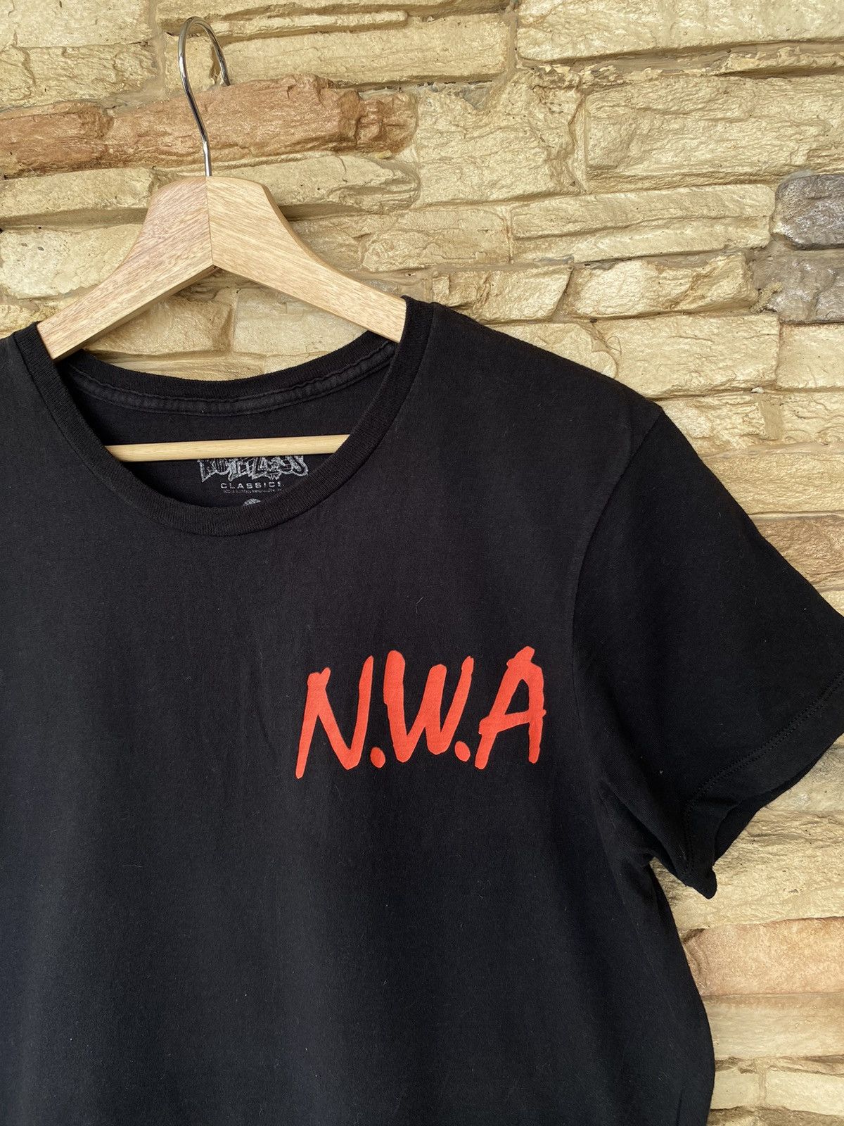 Rap Tees Vintage NWA Straight Outta Compton N.W.A Eazy E Ice Cube Tee Size US L / EU 52-54 / 3 - 4 Thumbnail
