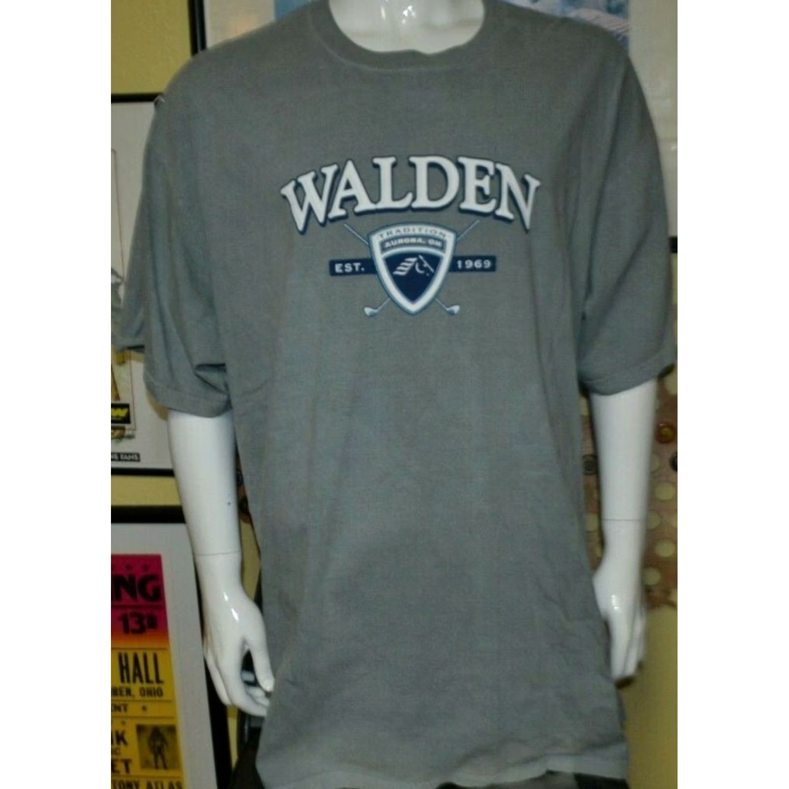Alden Blackwater Bay T-Shirt Golf Club Walden Aurora OH Blue/Gray 2XL XL Regular Short Sleeve Men's Size US XXL / EU 58 / 5 - 2 Thumbnail