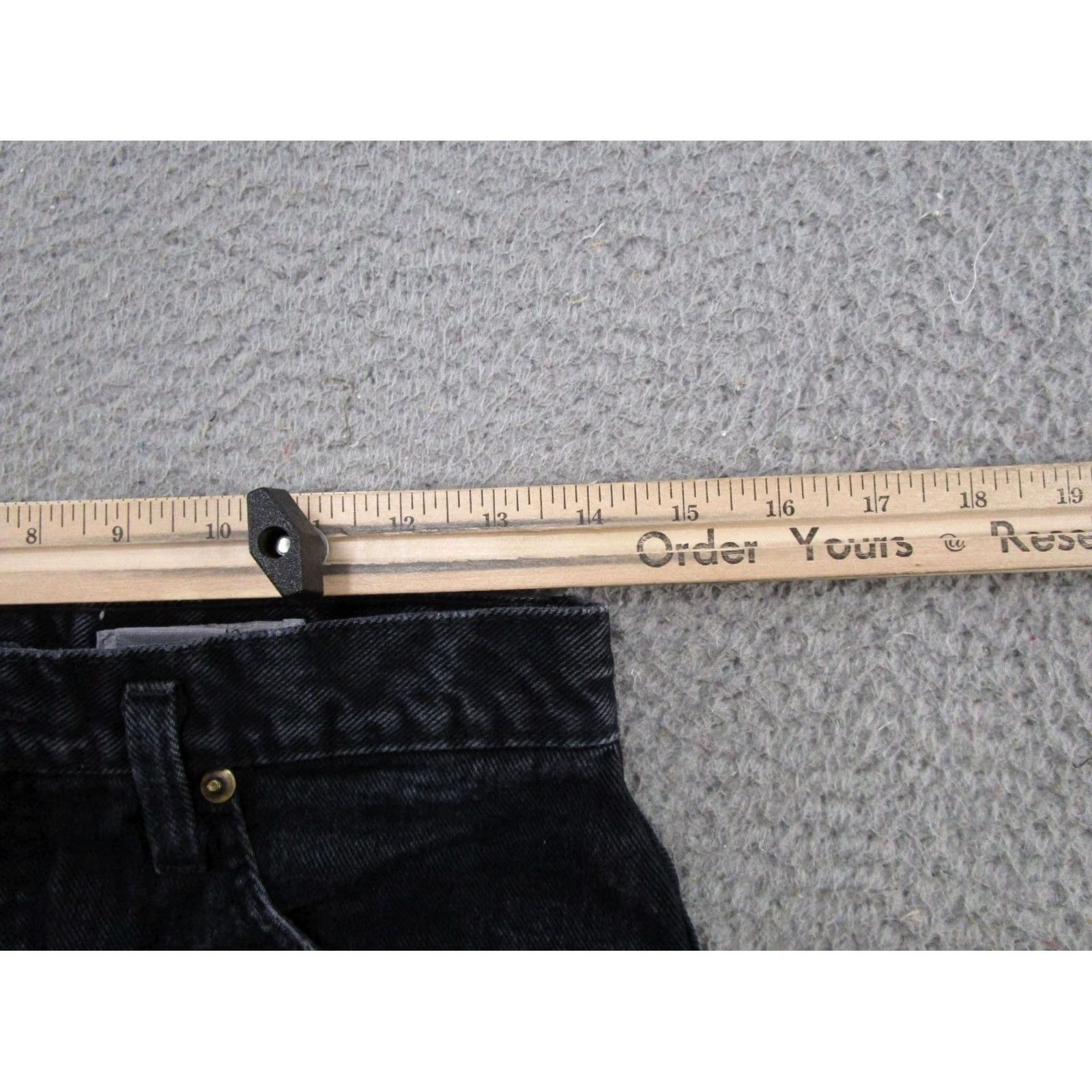 Geoffrey Beene VINTAGE Geoffrey Beene Sport High Rise Tapered Leg Mom Jeans Size 10 Black Jeans Women 90s Style Mom N/A Size 32" / US 10 / IT 46 - 5 Thumbnail