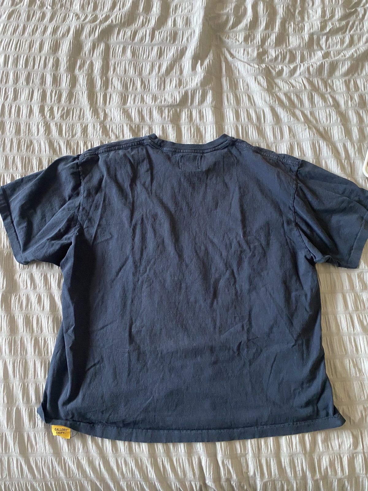 Gallery Dept. Gallery Dept Souvenir Red Logo Navy Blue Tee Size US XL / EU 56 / 4 - 2 Thumbnail