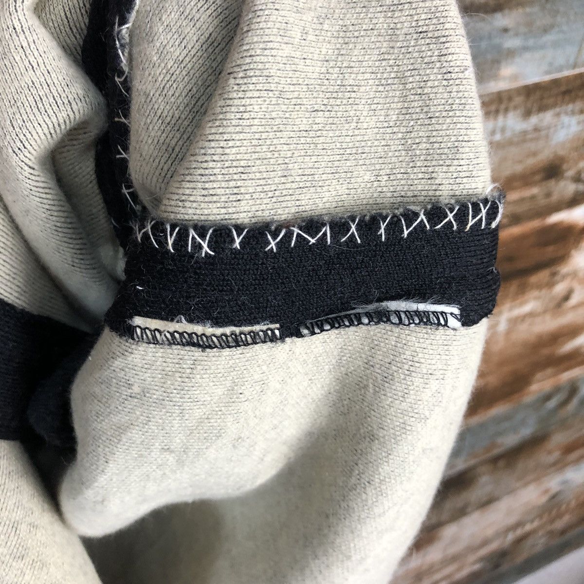 Homespun Knitwear × Japanese Brand Japanese Brand Black Vest #968 Size L / US 10 / IT 46 - 8 Thumbnail