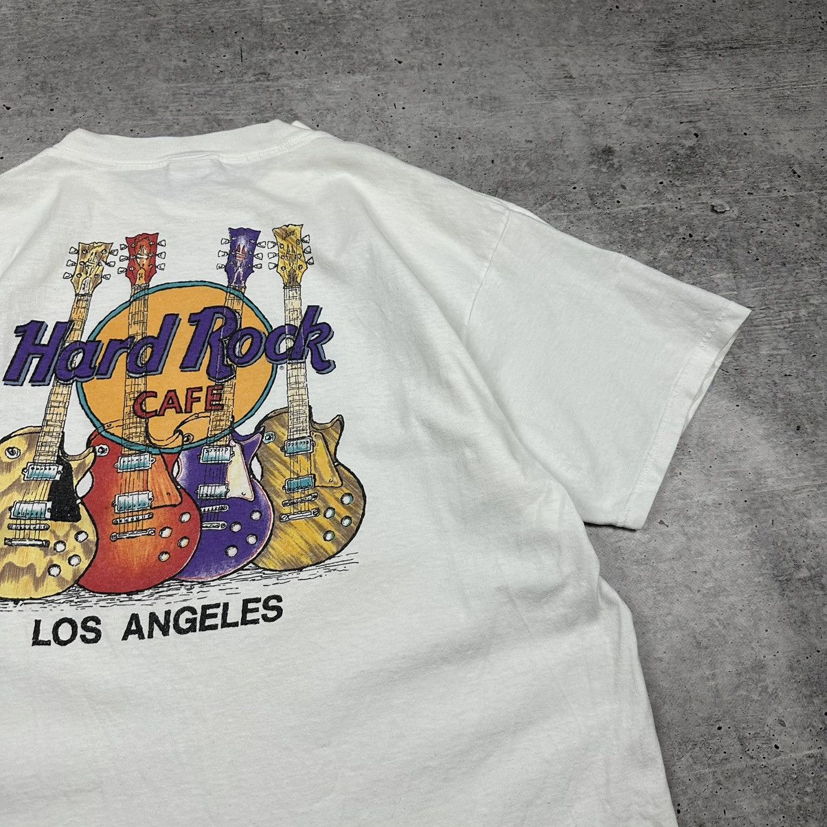 Hard Rock Cafe Vintage Hard Rock Cafe Los Angeles T-shirt White Men’s Size US XL / EU 56 / 4 - 11 Thumbnail