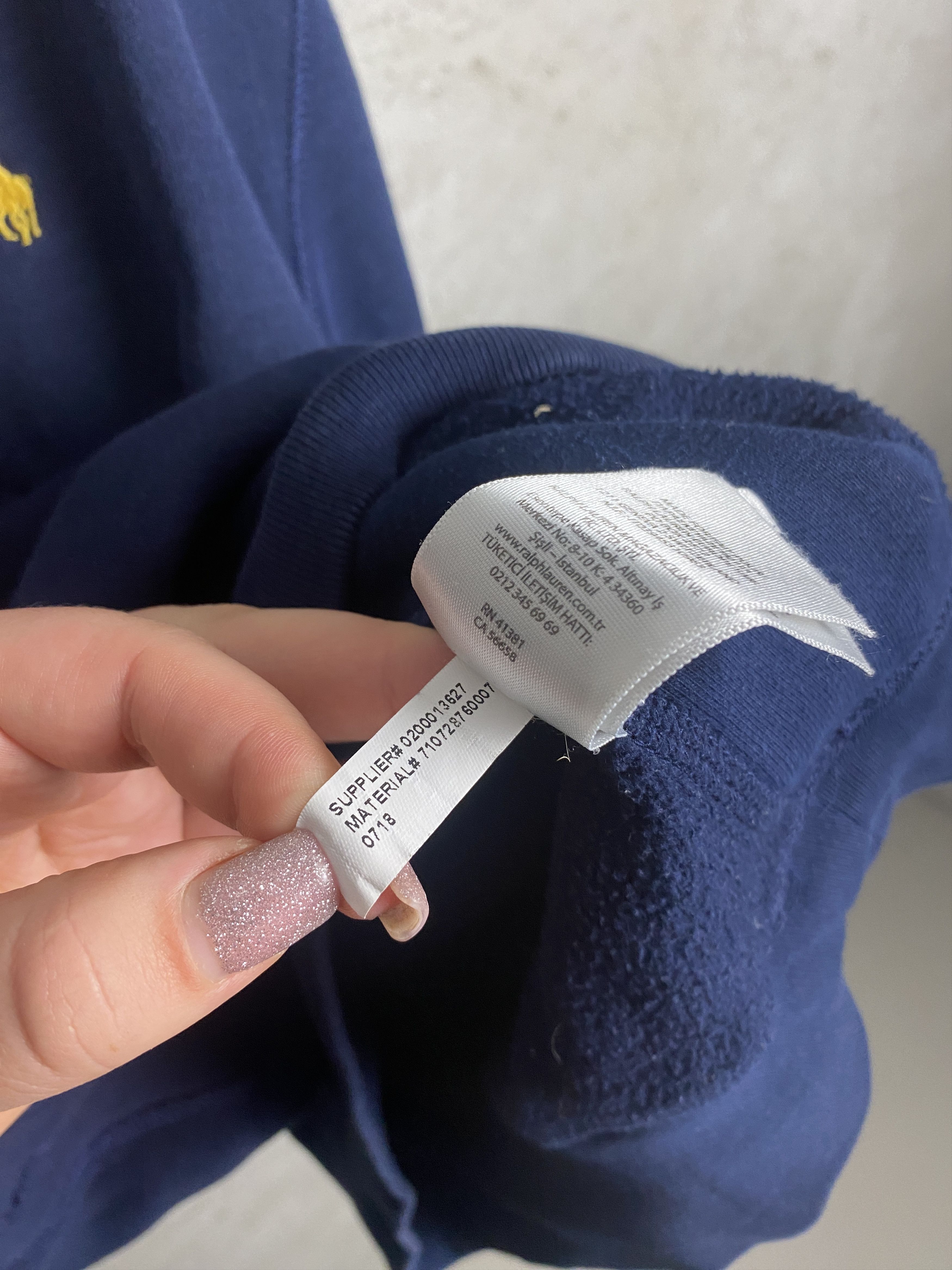 Polo Ralph Lauren Polo Ralph Lauren small pony heavy hoodie Size US S / EU 44-46 / 1 - 5 Thumbnail