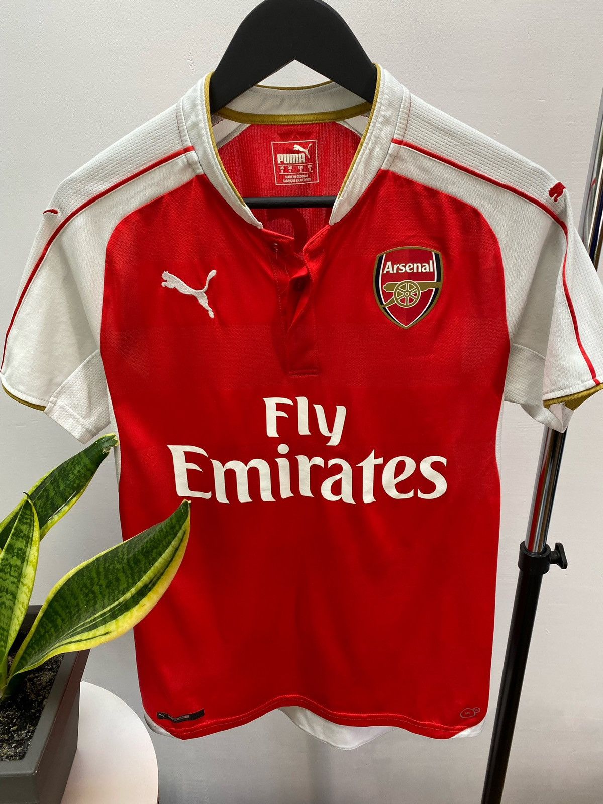 Vintage Vintage Nike Arsenal 2015-2016 #14 Walcott Soccer Jersey Kit Size US S / EU 44-46 / 1 - 5 Thumbnail