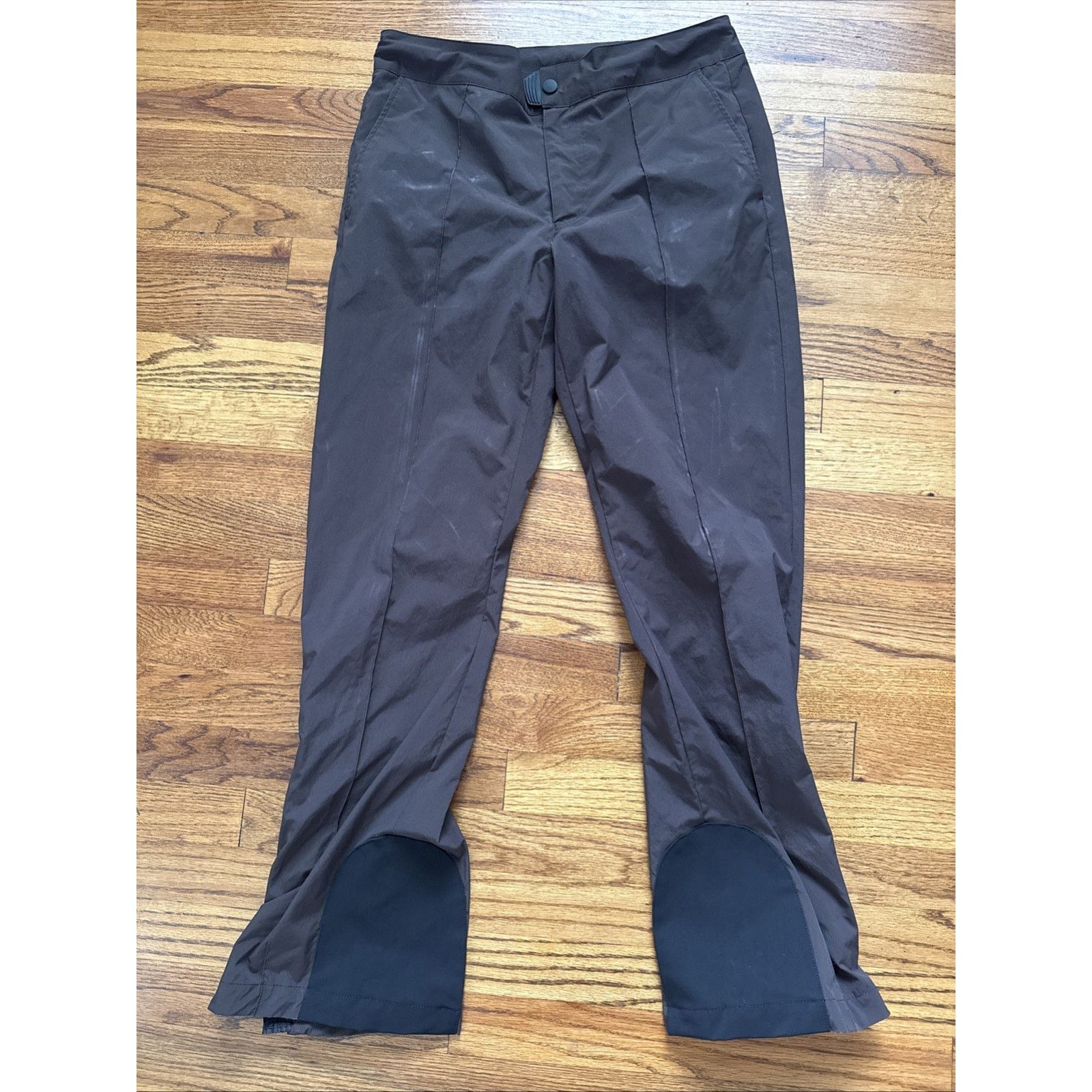 Acne Studios Acne Studios Brown Polyester Twill Technical Trouser Pants Size US 32 / EU 48 - 1 Thumbnail