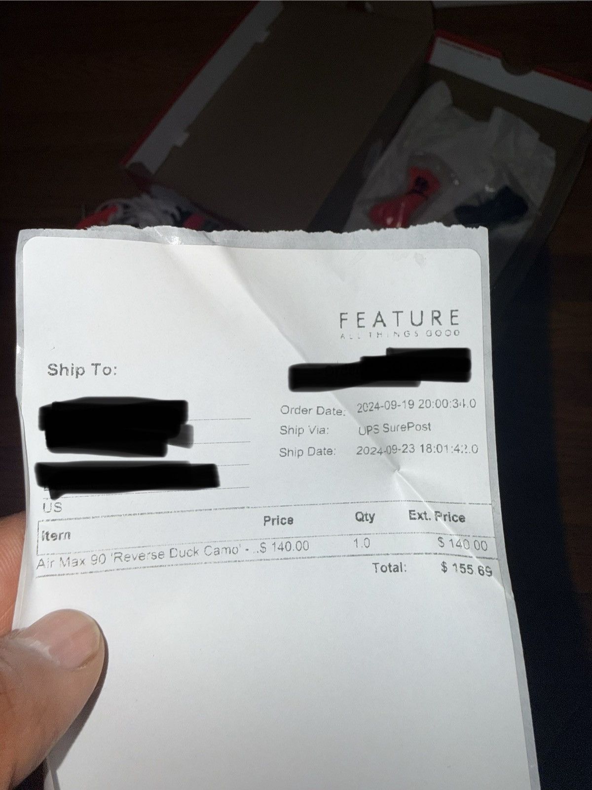 Nike Air Max 90 Reverse Camo Infrared , SZ 8.5 Size US 8.5 / EU 41-42 - 11 Thumbnail