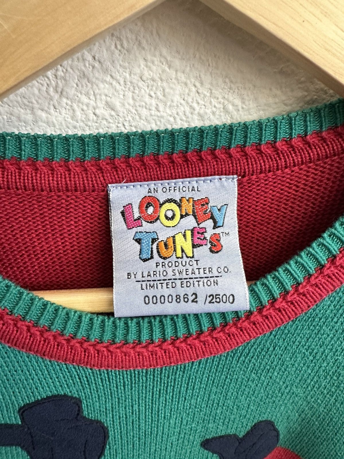 Warner Bros Looney Tunes by Lario Sweaters Co Knit Sweater 882/2500 Size US XL / EU 56 / 4 - 3 Thumbnail