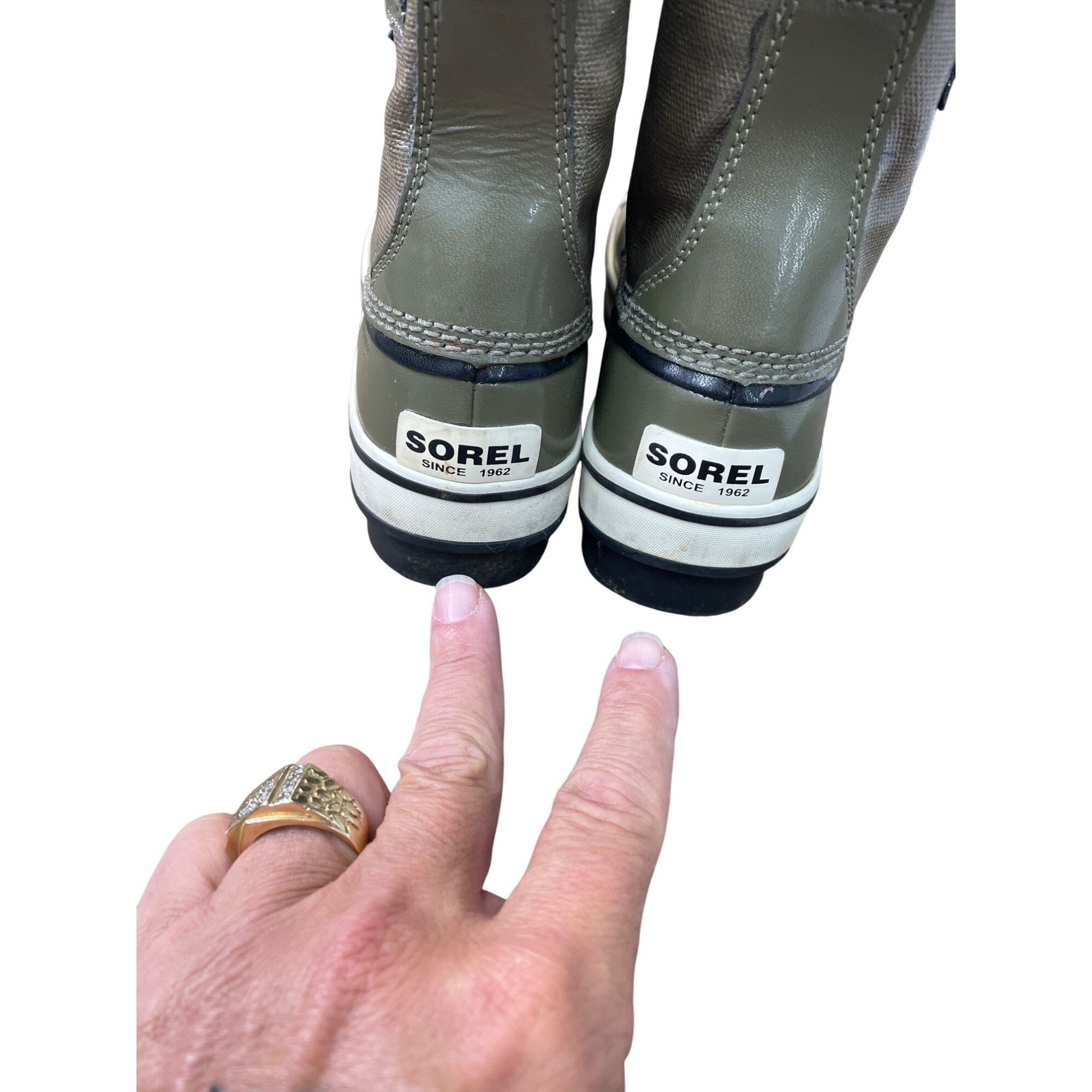 SOREL Sorel womans green fall rain winter snow boots size 7.5 SKU Size US 7.5 / IT 37.5 - 13 Thumbnail