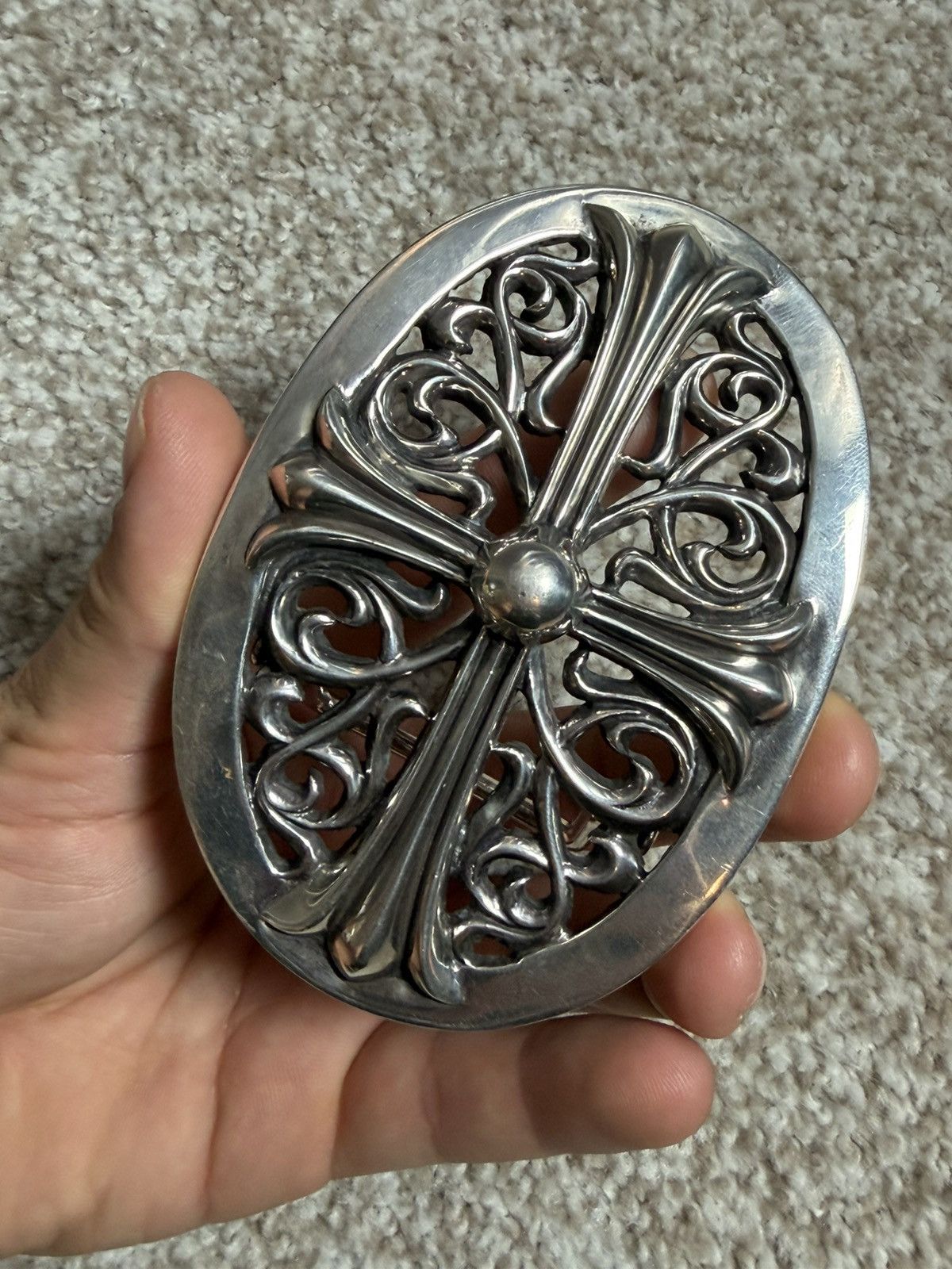 Chrome Hearts Chrome Hearts Oval Buckle XXL Size ONE SIZE - 7 Thumbnail