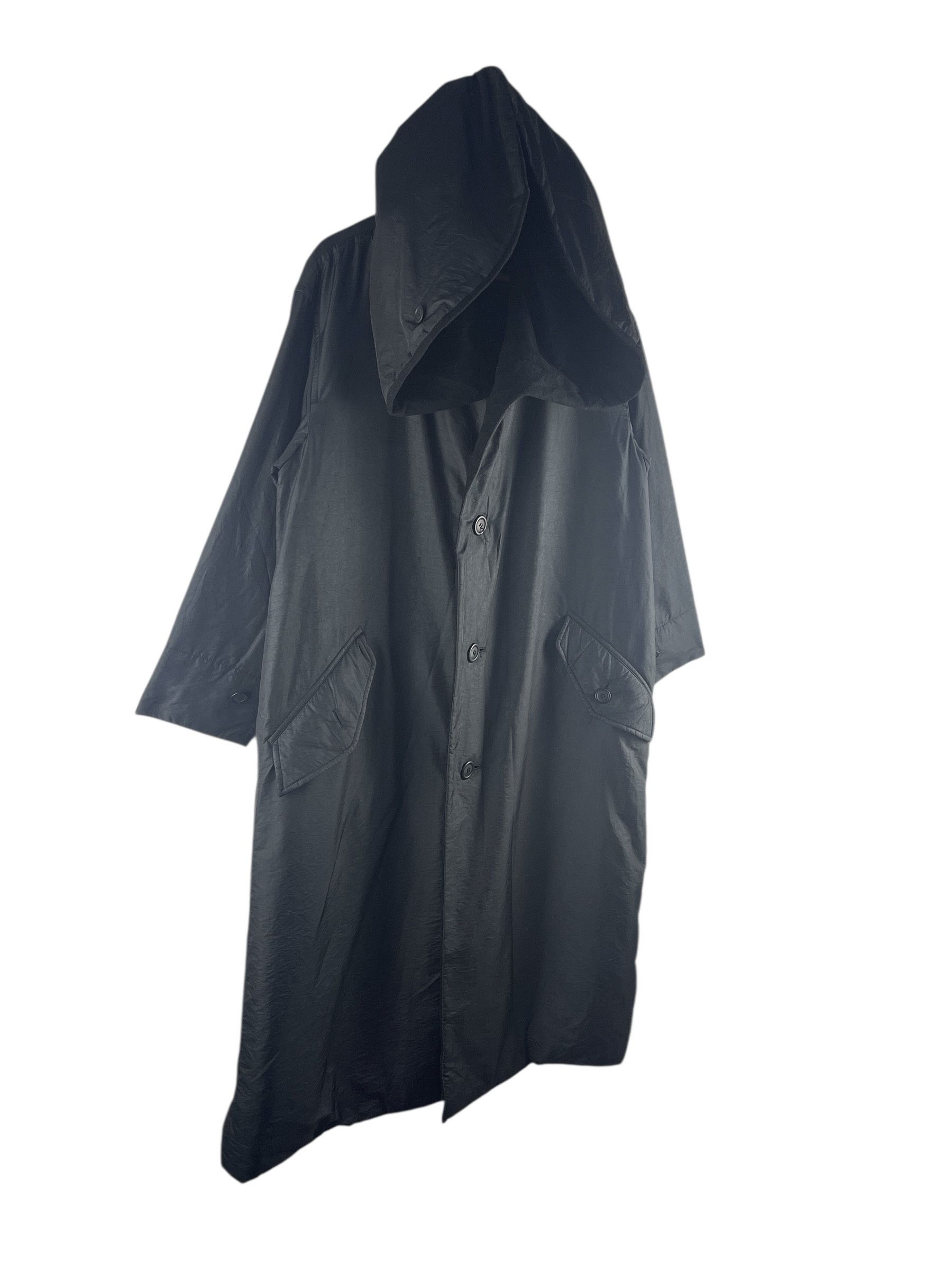 Issey Miyake Vintage Issey Miyake Windcoat Long Coat Hooded Jacket Size M / US 6-8 / IT 42-44 - 4 Thumbnail