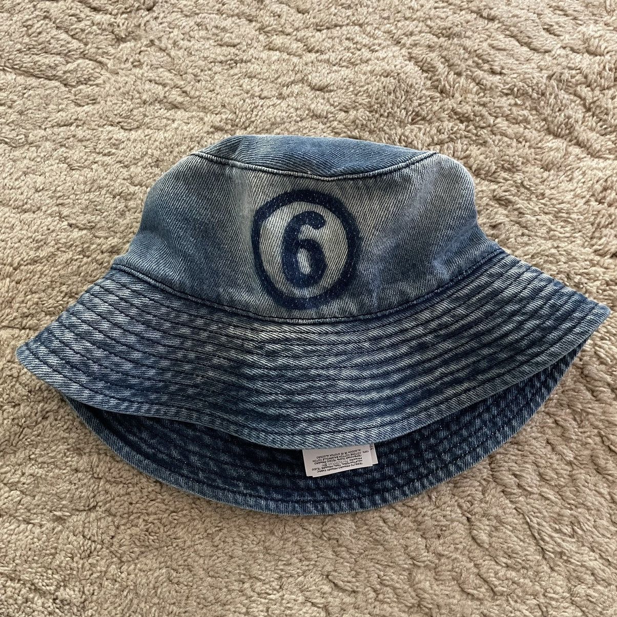 Maison Margiela Mm6 maison margiela denim bucket hat Size ONE SIZE - 1 Thumbnail