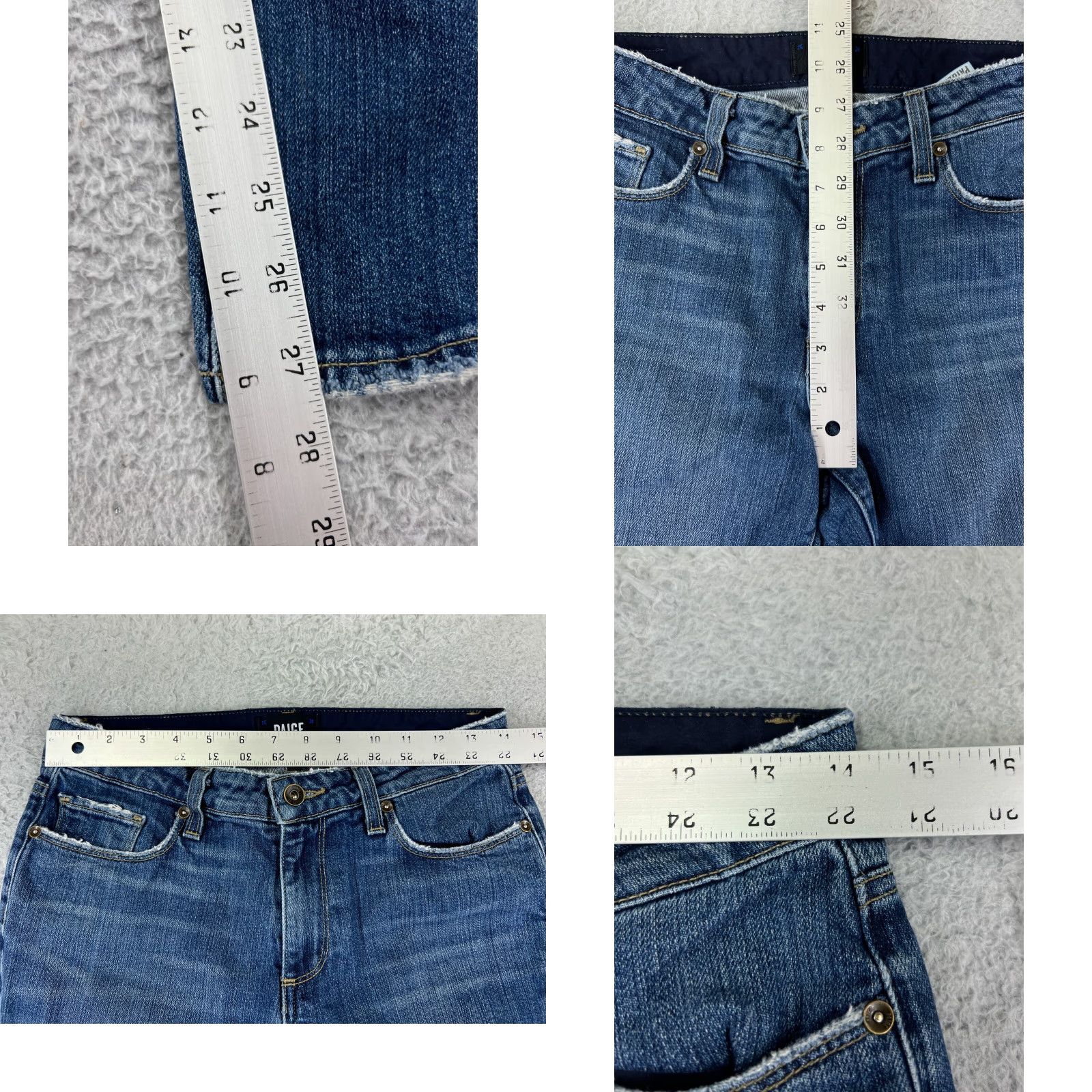 Paige Paige Jeans Womens 26 Blue Denim Anthropologie Julia Straight Leg Cotton Size 26" / US 2 / IT 38 - 9 Thumbnail
