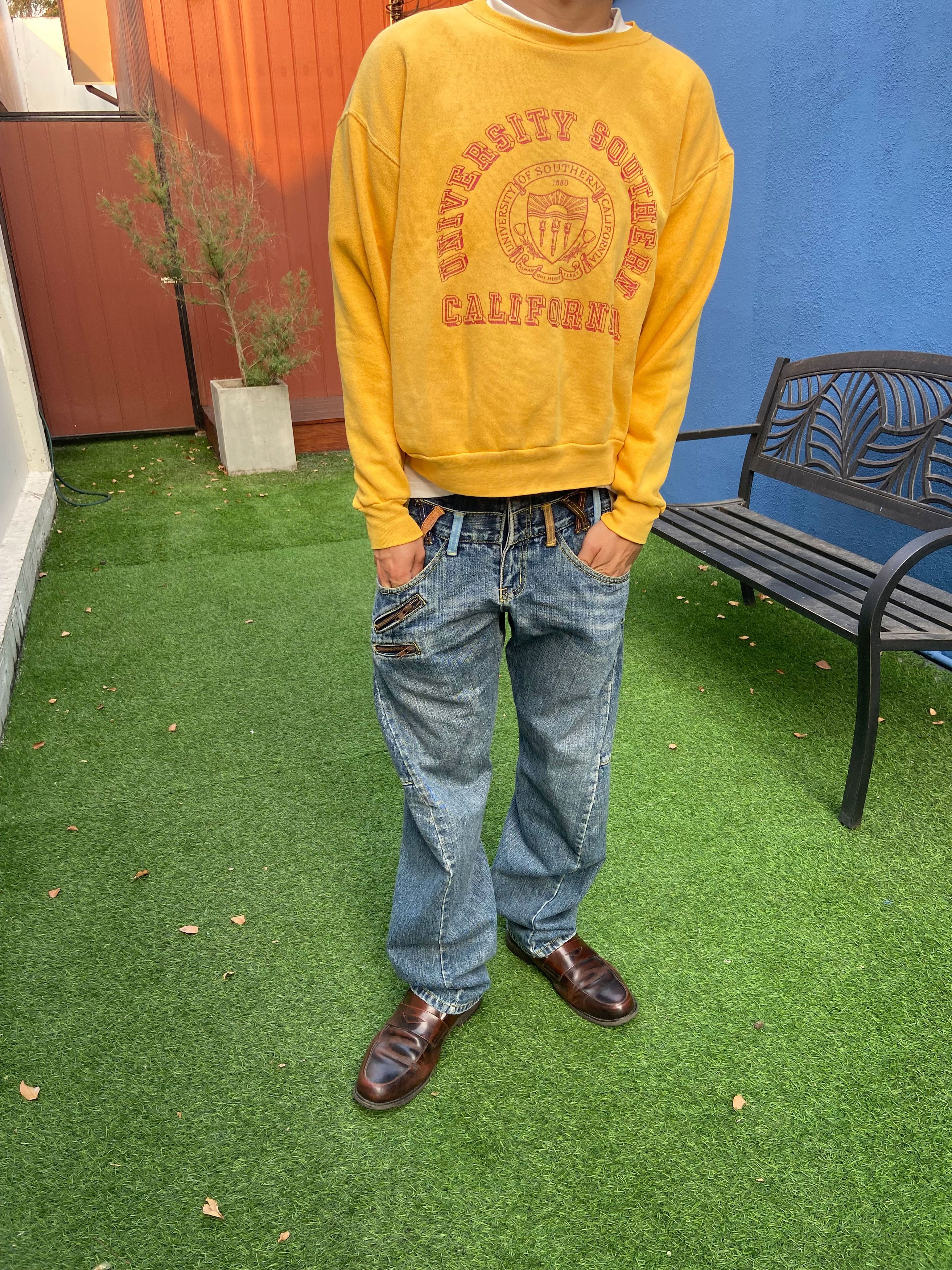 Japanese Brand Vintage breathmint by brthbreath double waist jeans Size US 32 / EU 48 - 4 Thumbnail