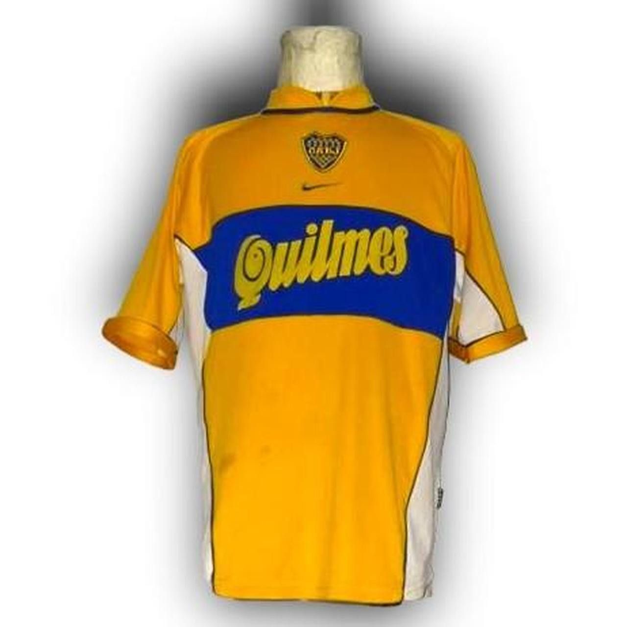 Nike Boca Juniors Argentina 2001 2002 Away Shirt Jersey Size US XL / EU 56 / 4 - 1 Thumbnail
