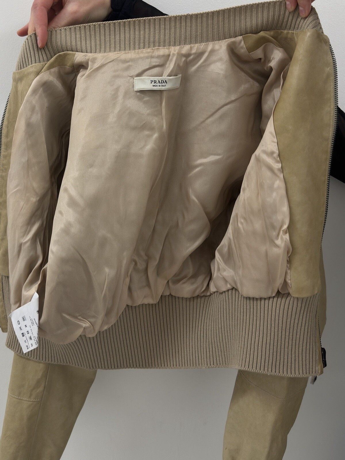 Prada Vintage 2009 Prada Archive Leather Womens Fitted y2k Jacket Size S / US 4 / IT 40 - 16 Thumbnail