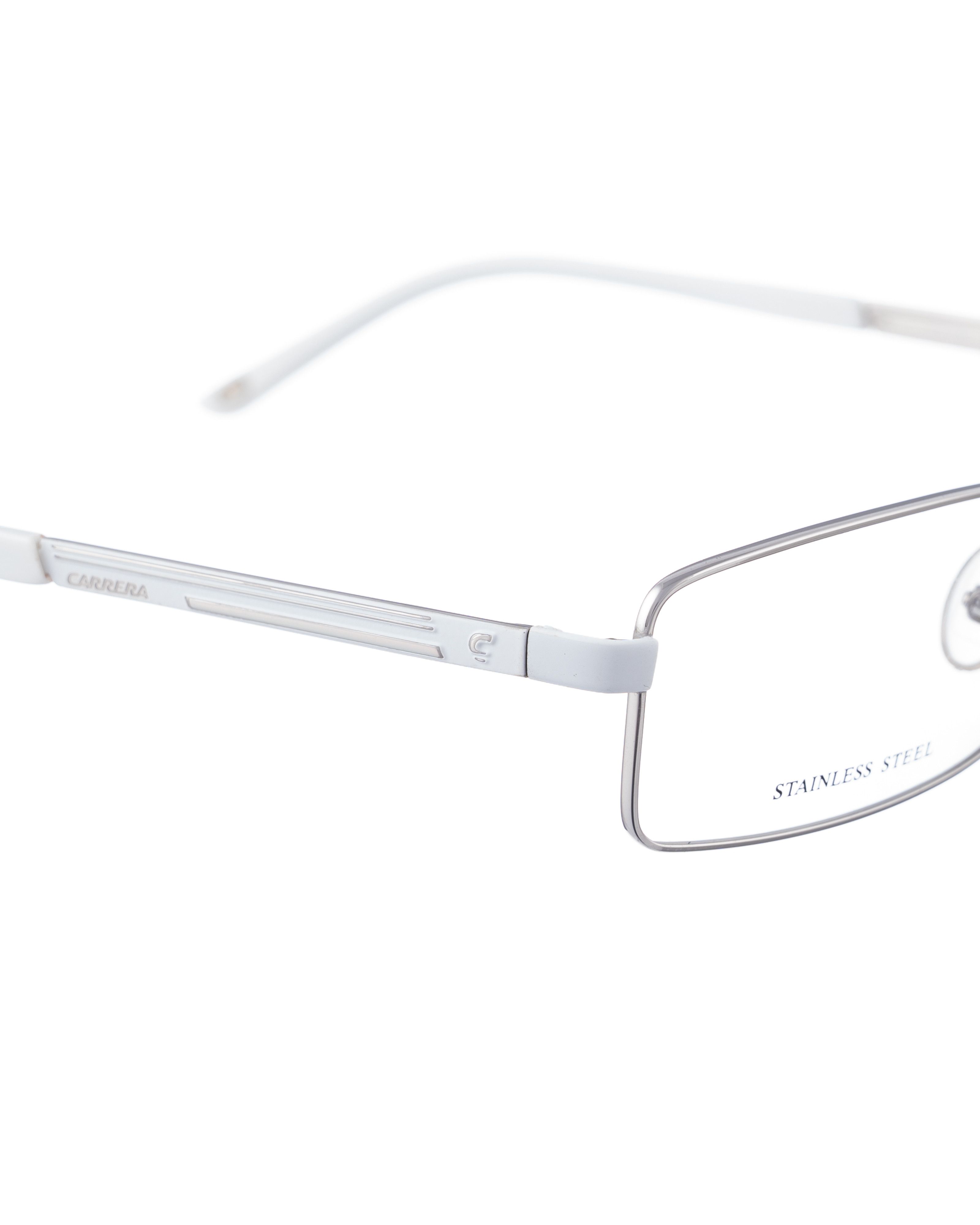 Carrera Carrera 00s Silver Glasses with Plastic White Temples Size ONE SIZE - 3 Thumbnail