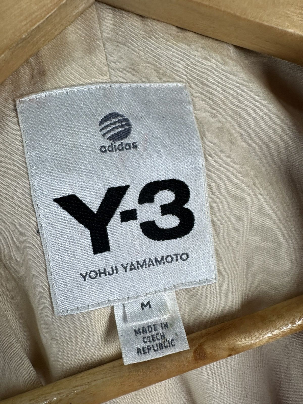 Adidas Yohji Yamamoto - Adidas - Y-3 Leather Biker Shoulder Patch Size US M / EU 48-50 / 2 - 15 Thumbnail