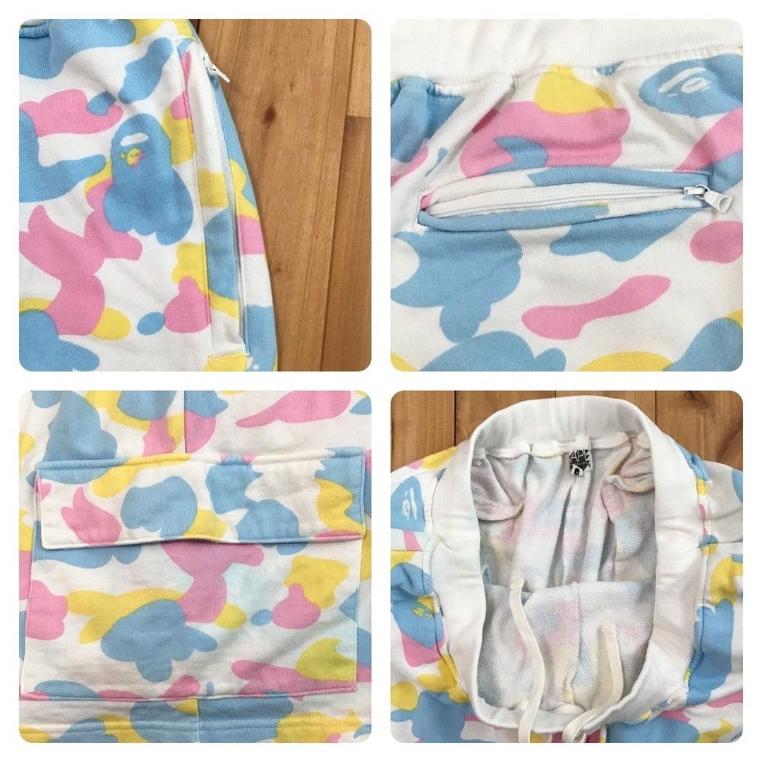 Bape BAPE Multi camo sweat cargo shorts cotton candy camo ★size M Size US 32 / EU 48 - 5 Thumbnail