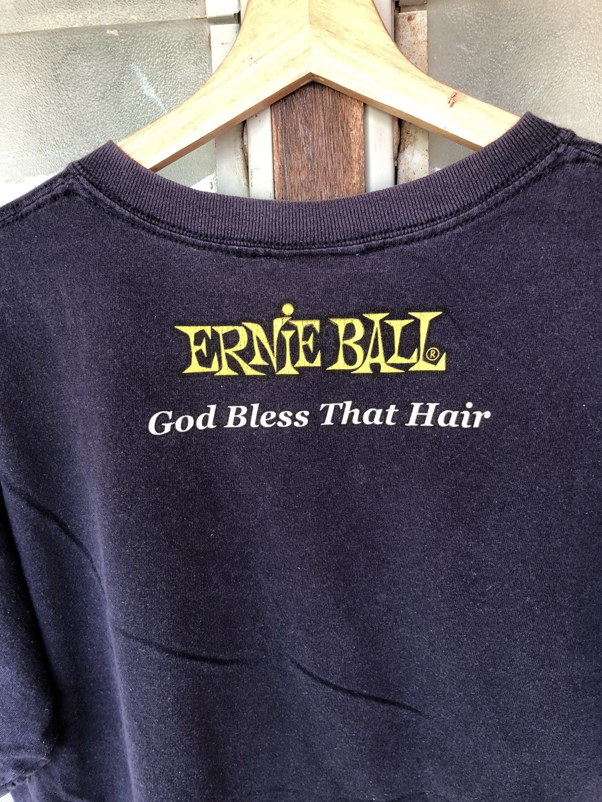 WCW/nWo Vintage 90’s Ernie Ball The Mullet Rock and Roll Shirt Tee Size US M / EU 48-50 / 2 - 6 Thumbnail