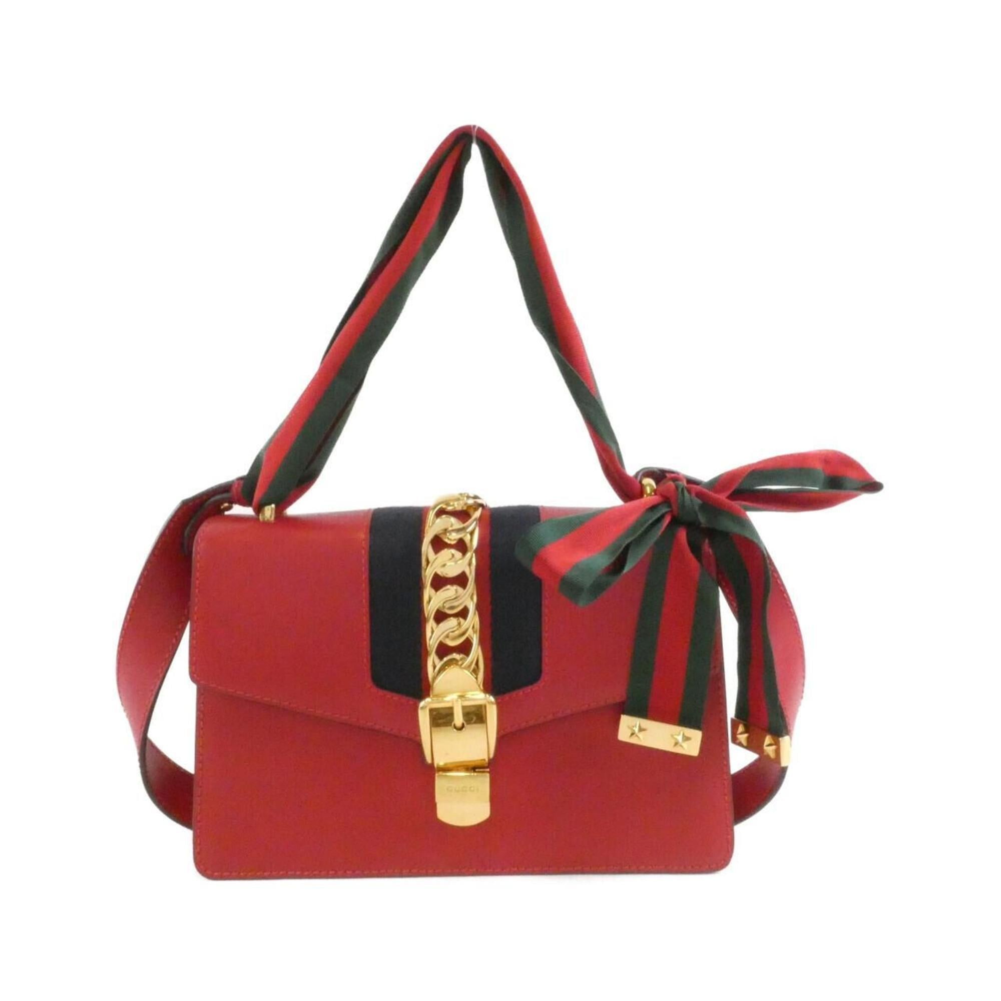 Gucci Gucci Sylvie 421882 CVLEG Shoulder Bag Size ONE SIZE - 1 Thumbnail