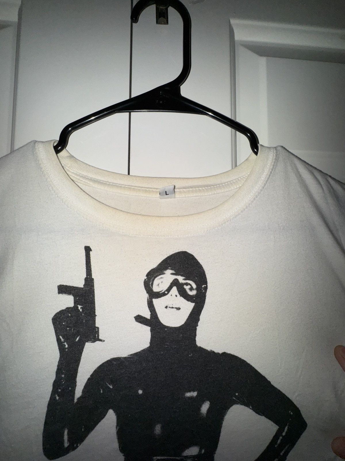 Vintage Vintage AtomAge goth/latex promo t from 1970s Size US L / EU 52-54 / 3 - 3 Thumbnail