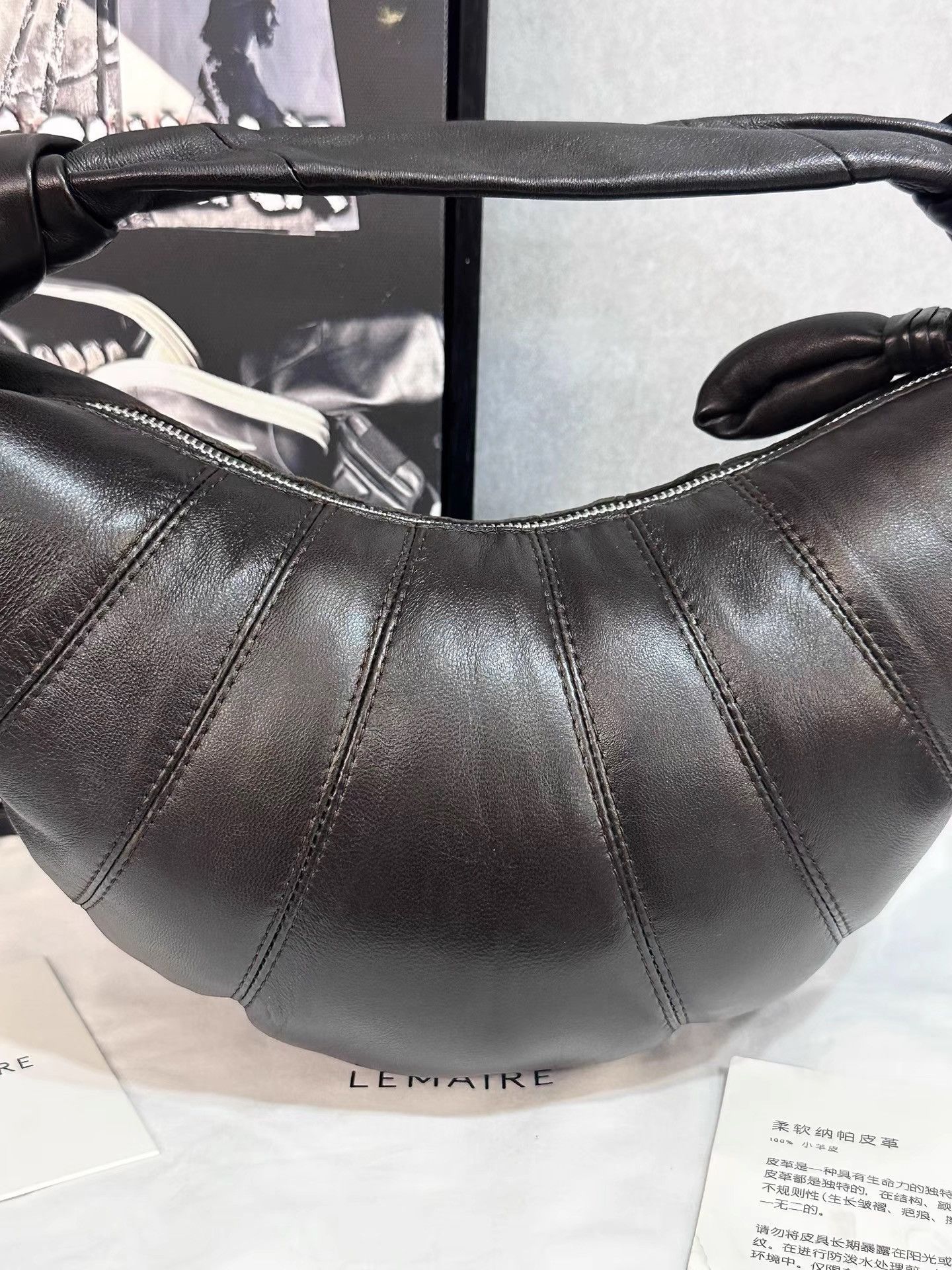 Lemaire Lemaire 25SS Mini Fortune Croissant Bag K34 Size ONE SIZE - 6 Thumbnail