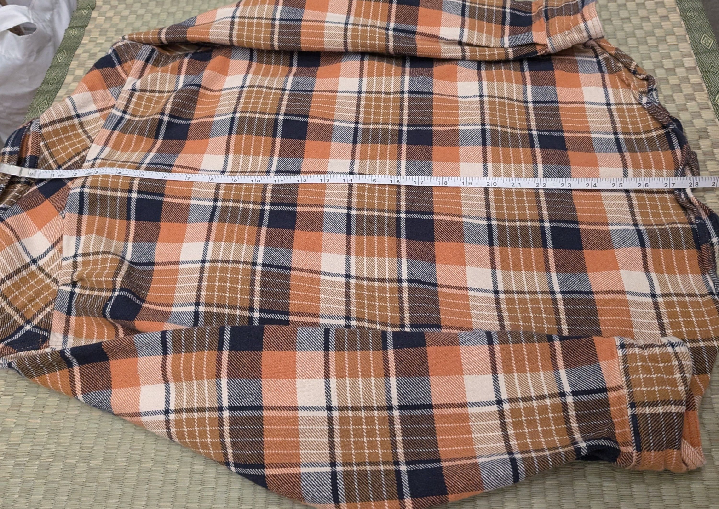 Filson Filson Vintage Flannel Work Shirt Navy Cumin Red Size US M / EU 48-50 / 2 - 6 Thumbnail