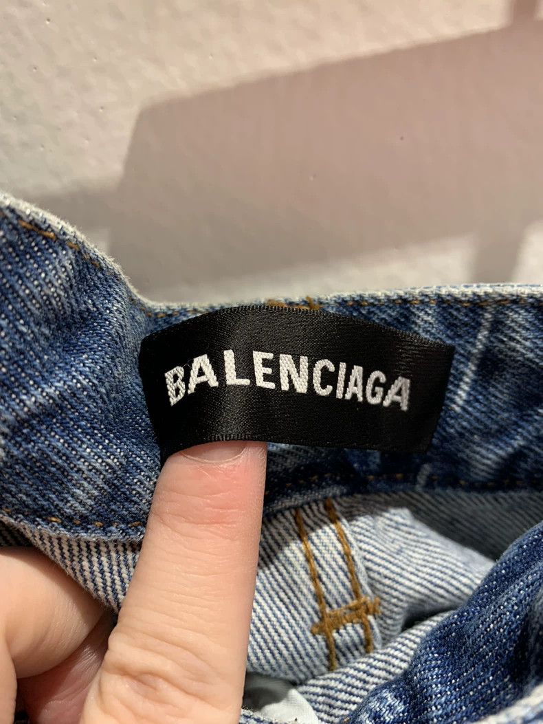 Balenciaga Balenciaga Fully Printed Denim Long Pants Size US 32 / EU 48 - 3 Thumbnail