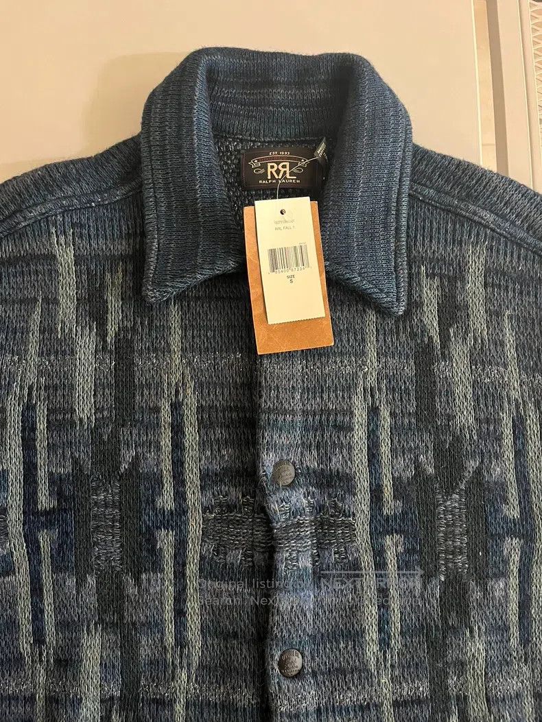 RRL Ralph Lauren RRL Ralph Lauren Chen Guanxi's same blue dyed Southwest sw Size US S / EU 44-46 / 1 - 2 Thumbnail