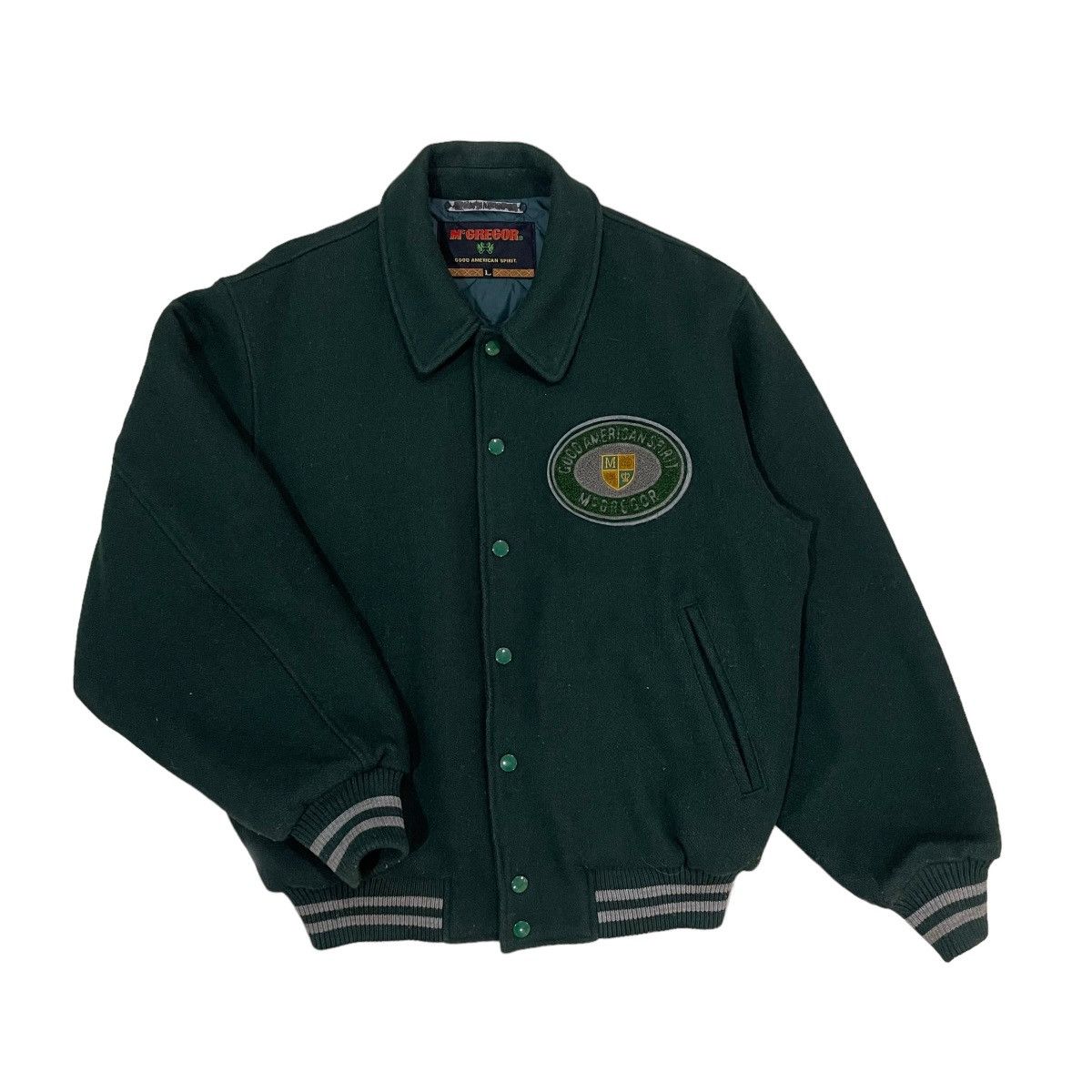 McGregor × Vintage Vintage McGregor Wool Varsity Jacket Size US L / EU 52-54 / 3 - 2 Thumbnail