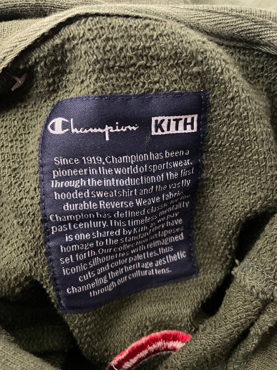 Champion × Kith KITH x Champion Hoodie Dark Green Size US L / EU 52-54 / 3 - 23 Thumbnail
