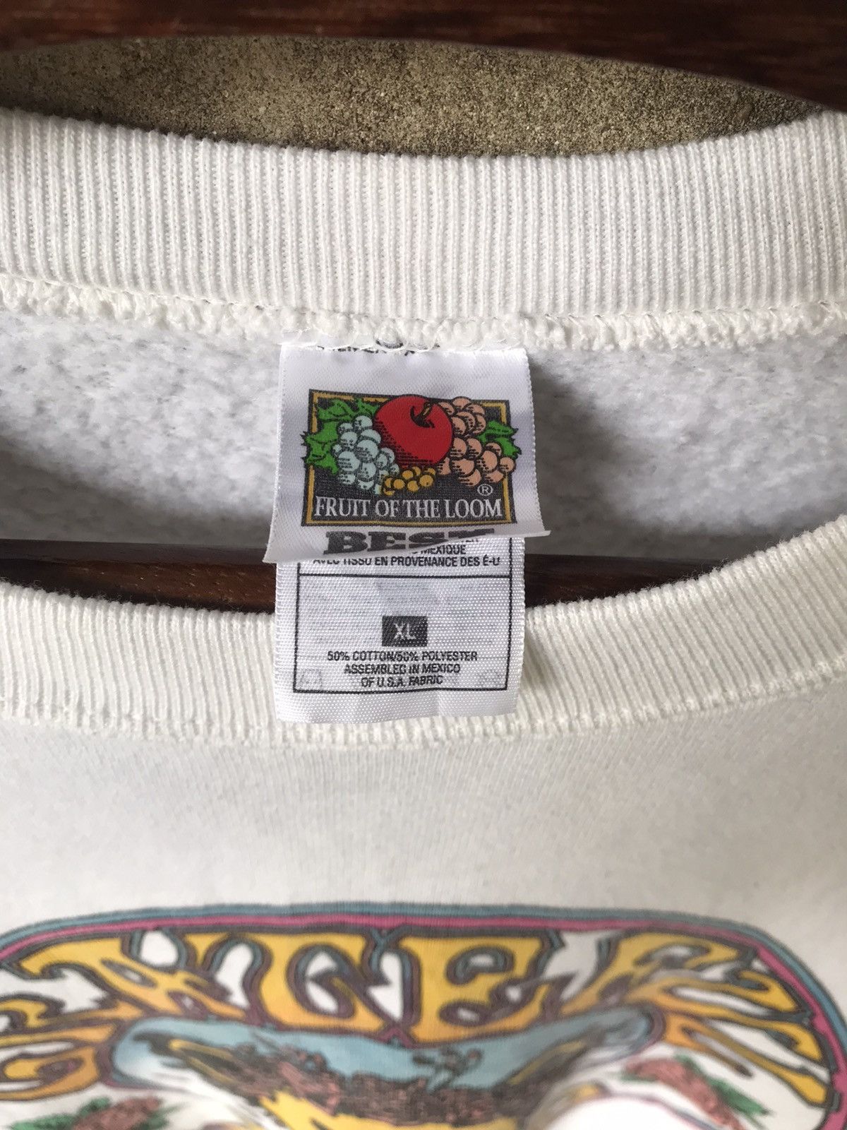 Band Tees × Grateful Dead × Vintage Vintage 90s Grateful Daed Sweatshirt Size US XL / EU 56 / 4 - 5 Thumbnail