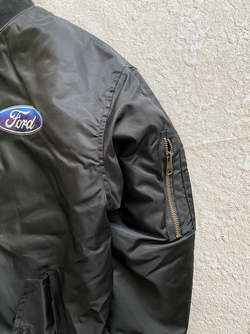 Vintage Racing Ma-1 Ford Motorsports Nascar distressed jacket Size US L / EU 52-54 / 3 - 8 Thumbnail