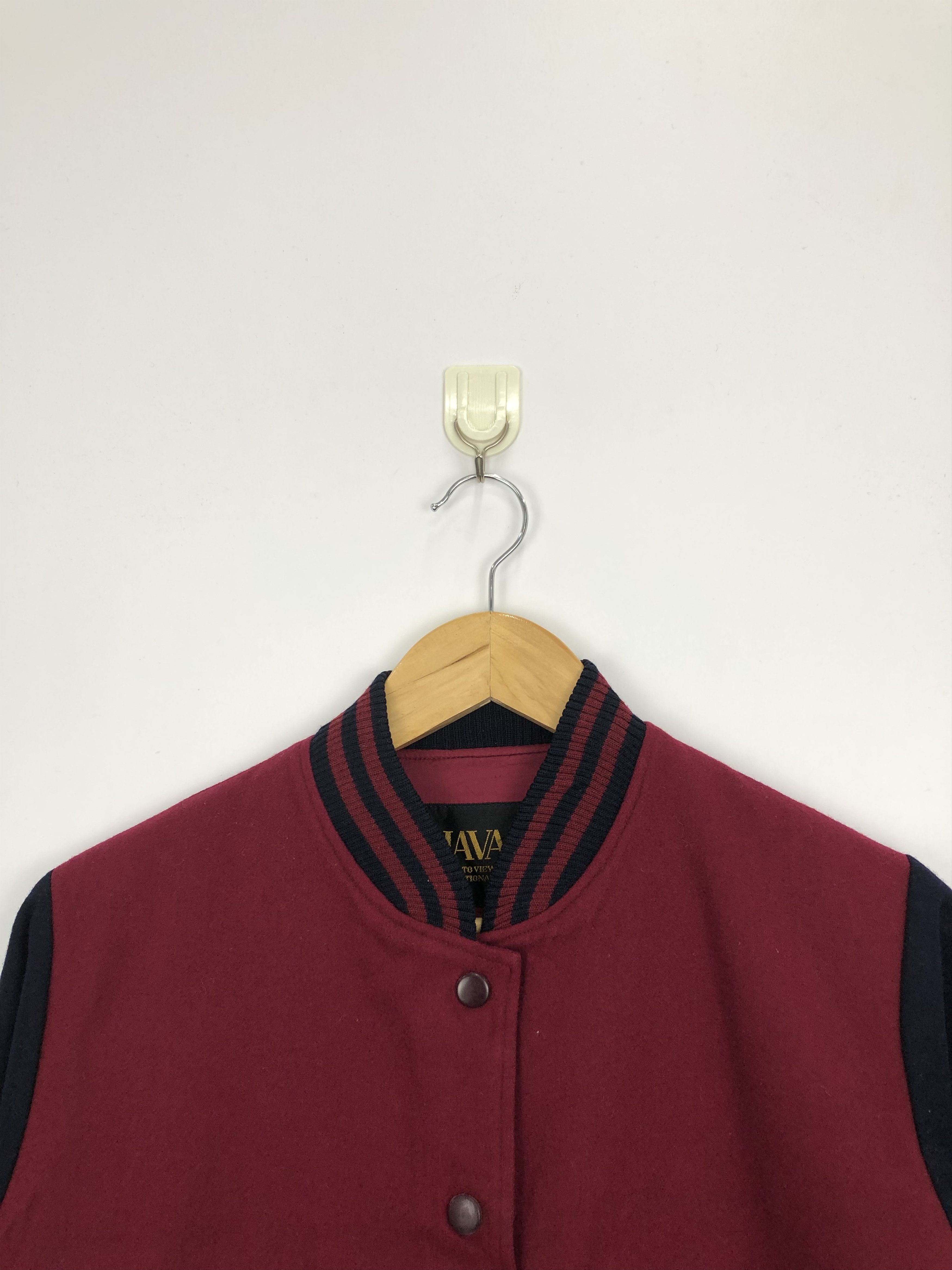 Japanese Brand Vintage 90s Java Japanese Brand Wool Varsity Jacket V0343 Size US M / EU 48-50 / 2 - 7 Thumbnail