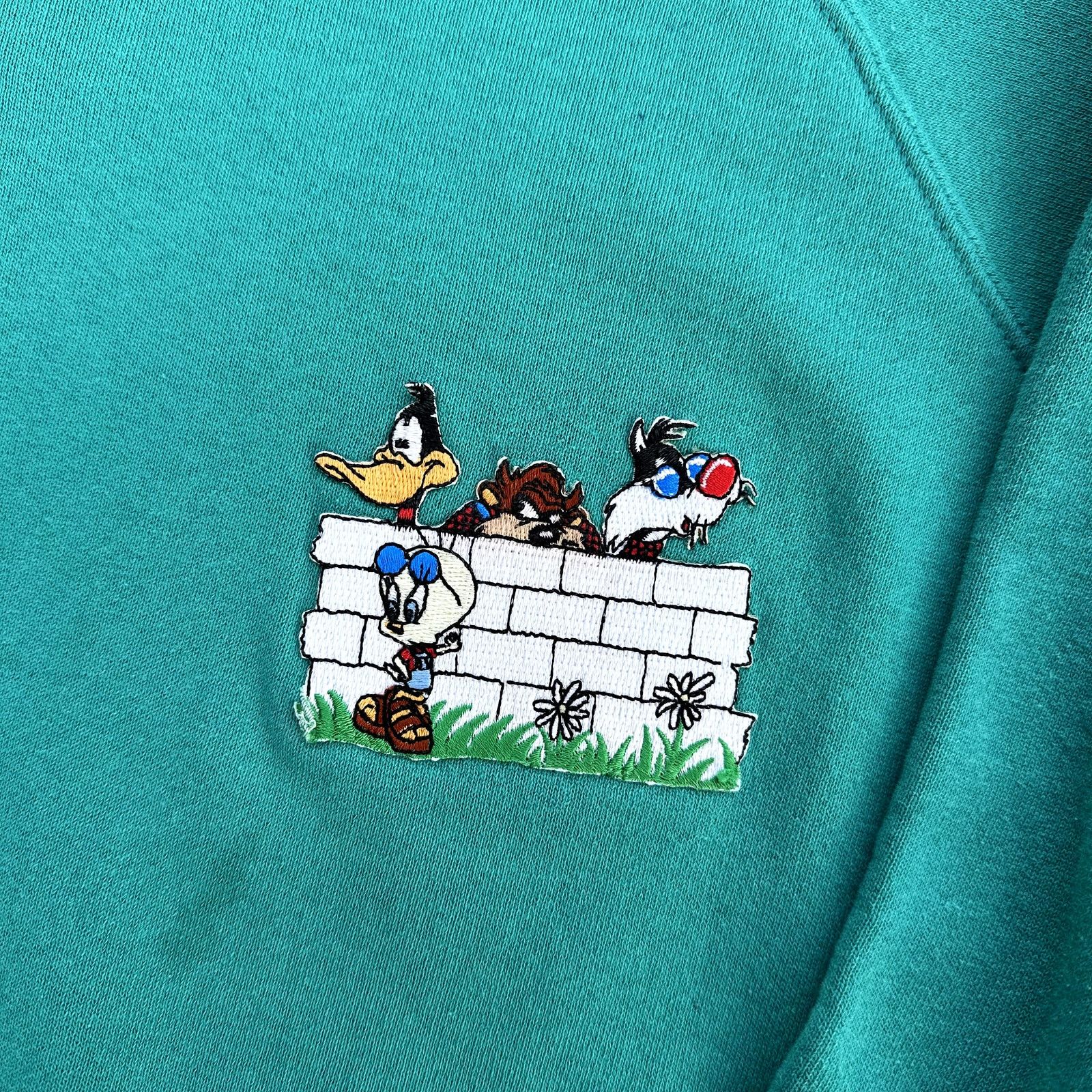Acme Clothing × Japanese Brand Vintage Looney Tunes Sweatshirt SIze 3XL Taz Tweety Daffy Size US XXL / EU 58 / 5 - 10 Thumbnail