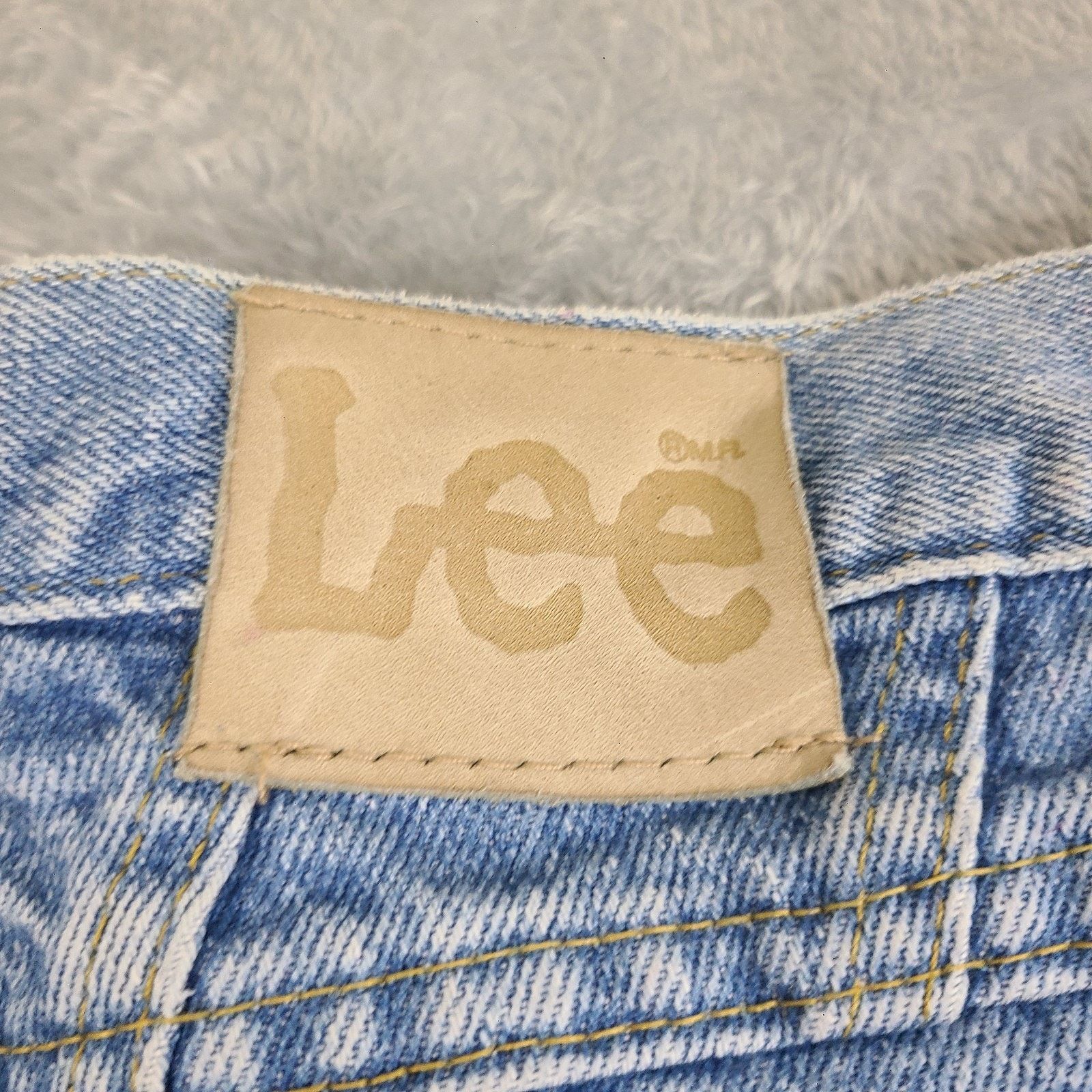 Lee Vintage Lee Jeans Women’s 12 PET Blue Relaxed Denim Size 30" / US 8 / IT 44 - 6 Thumbnail