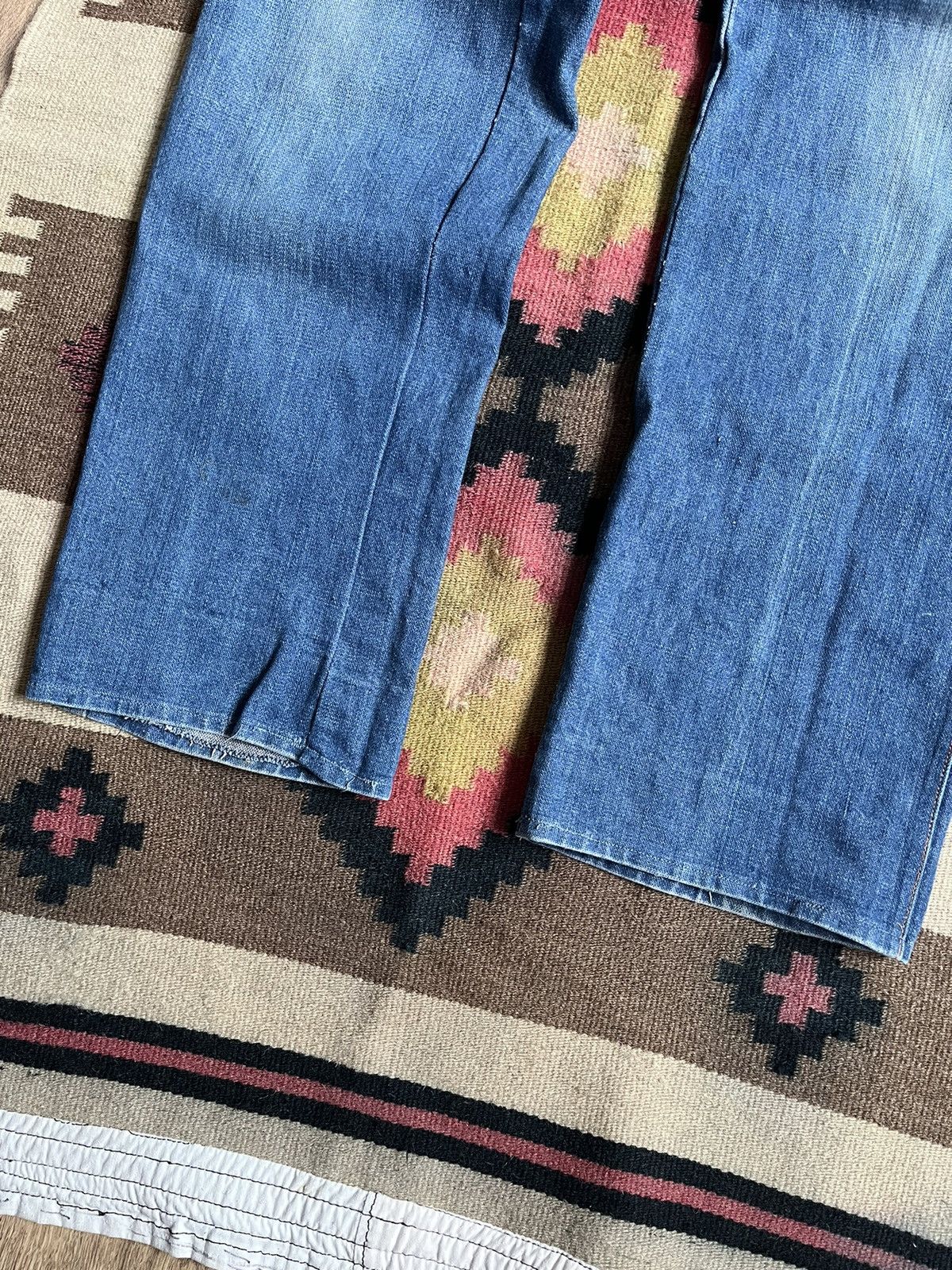 Wrangler Vintage 80s Wrangler Blue Washed Faded Jeans Size 33 Size US 33 - 5 Thumbnail