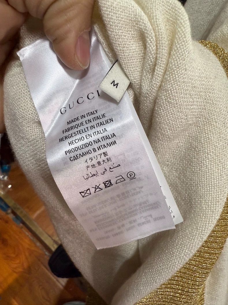 Gucci GucciWhite long sleeves 2503-Nextarrow Size US M / EU 48-50 / 2 - 4 Thumbnail