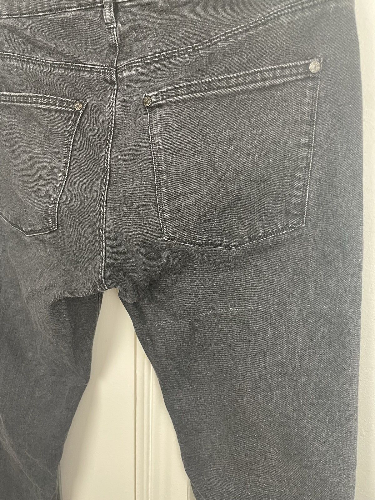 Acne Studios Acne Studios denim jeans grey/black max used cash Size US 32 / EU 48 - 5 Thumbnail