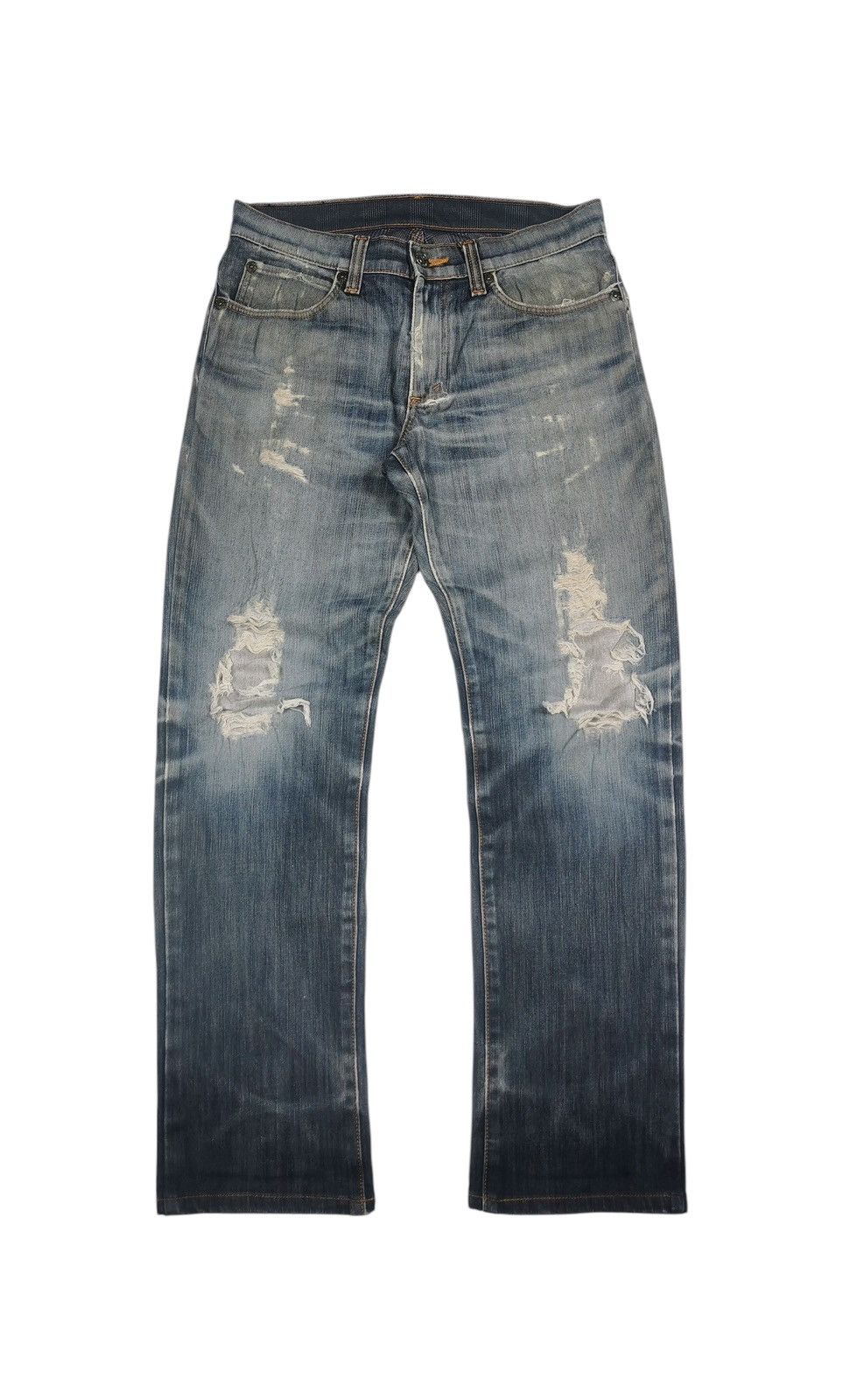 Edwin Vintage ED Edwin distressed denim jeans Size 32x31 Size US 32 / EU 48 - 1 Thumbnail
