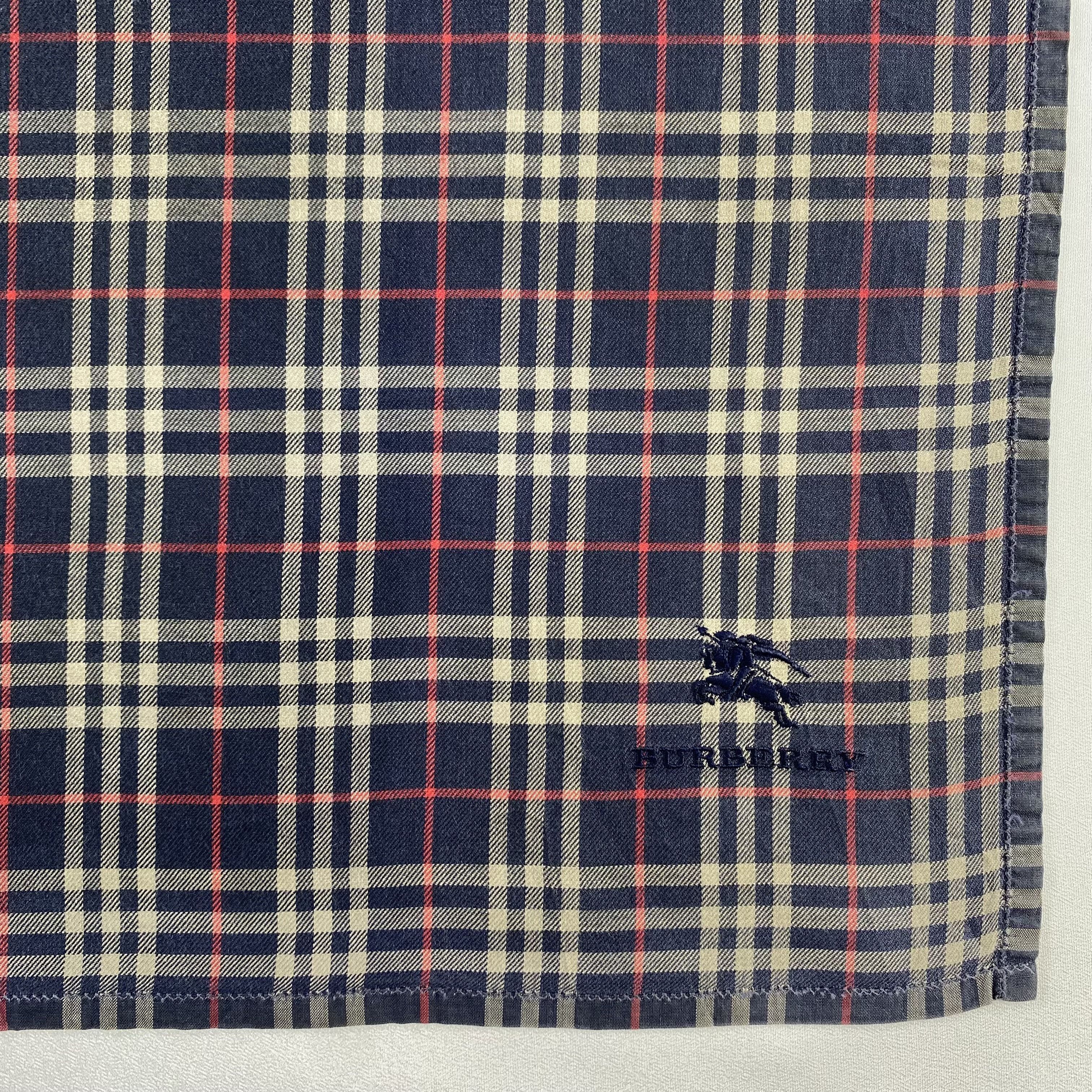 Burberry × Vintage Burberry Handkerchief / Neckerchief / Bandana-P1784 Size ONE SIZE - 3 Thumbnail