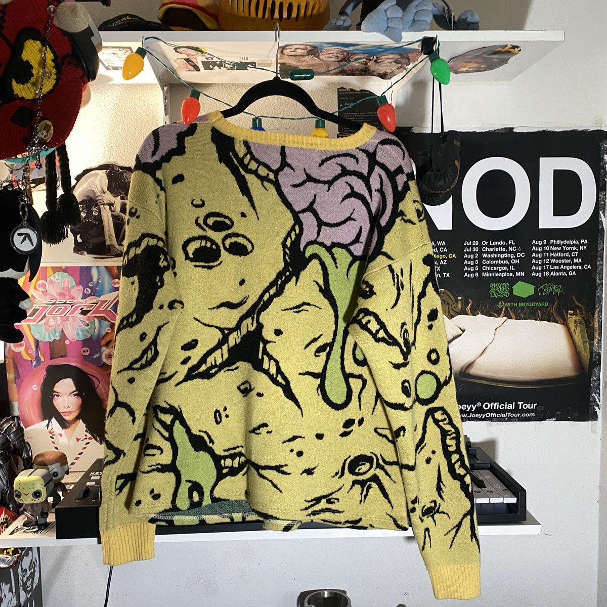 Jeremy Scott Jeremy Scott “Madball” Knit Sweatshirt | Grailed