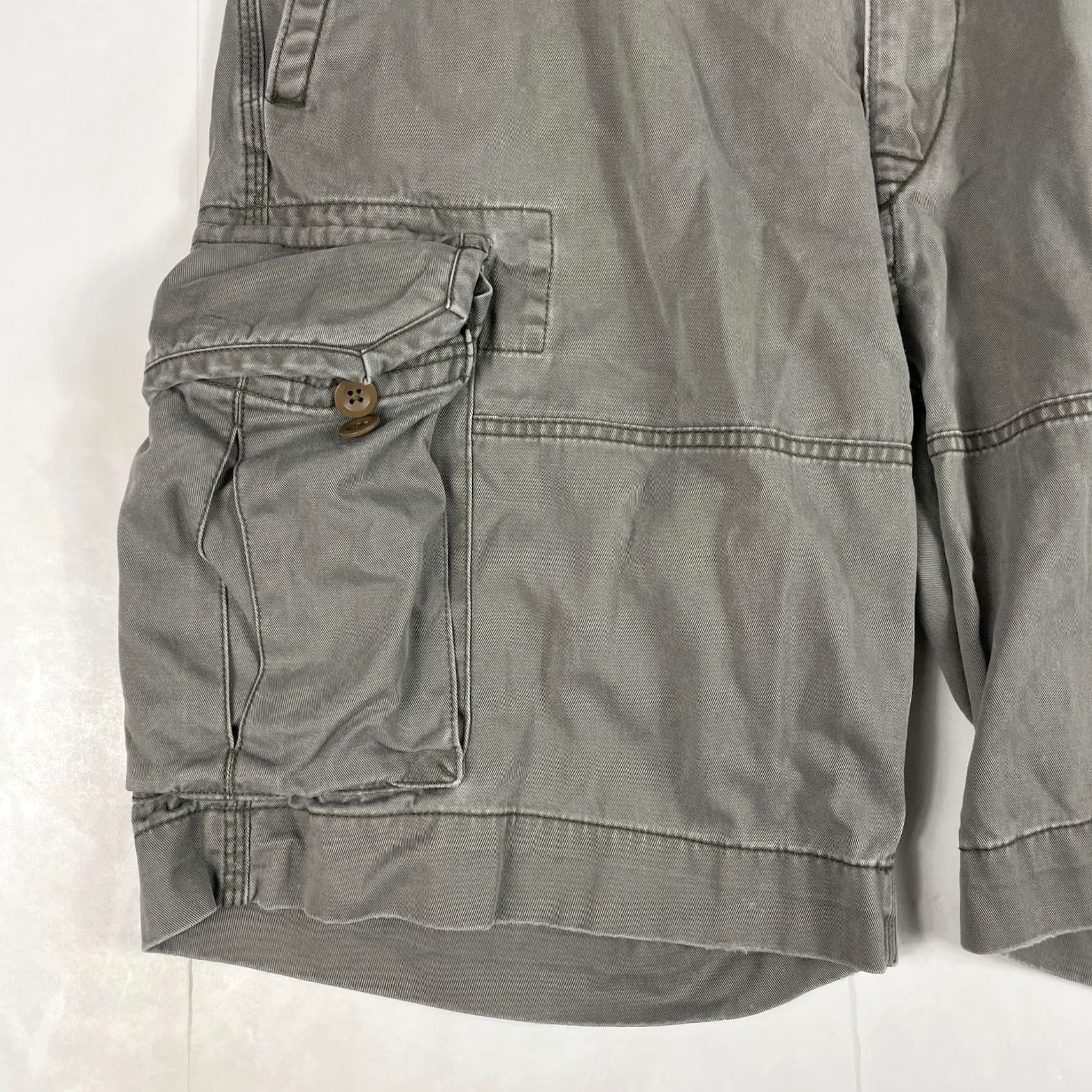 Polo Ralph Lauren Polo Ralph Lauren Shorts Mens 38 Green Cargo Relaxed Fit Outdoors Work Wear Size US M / EU 48-50 / 2 - 5 Thumbnail