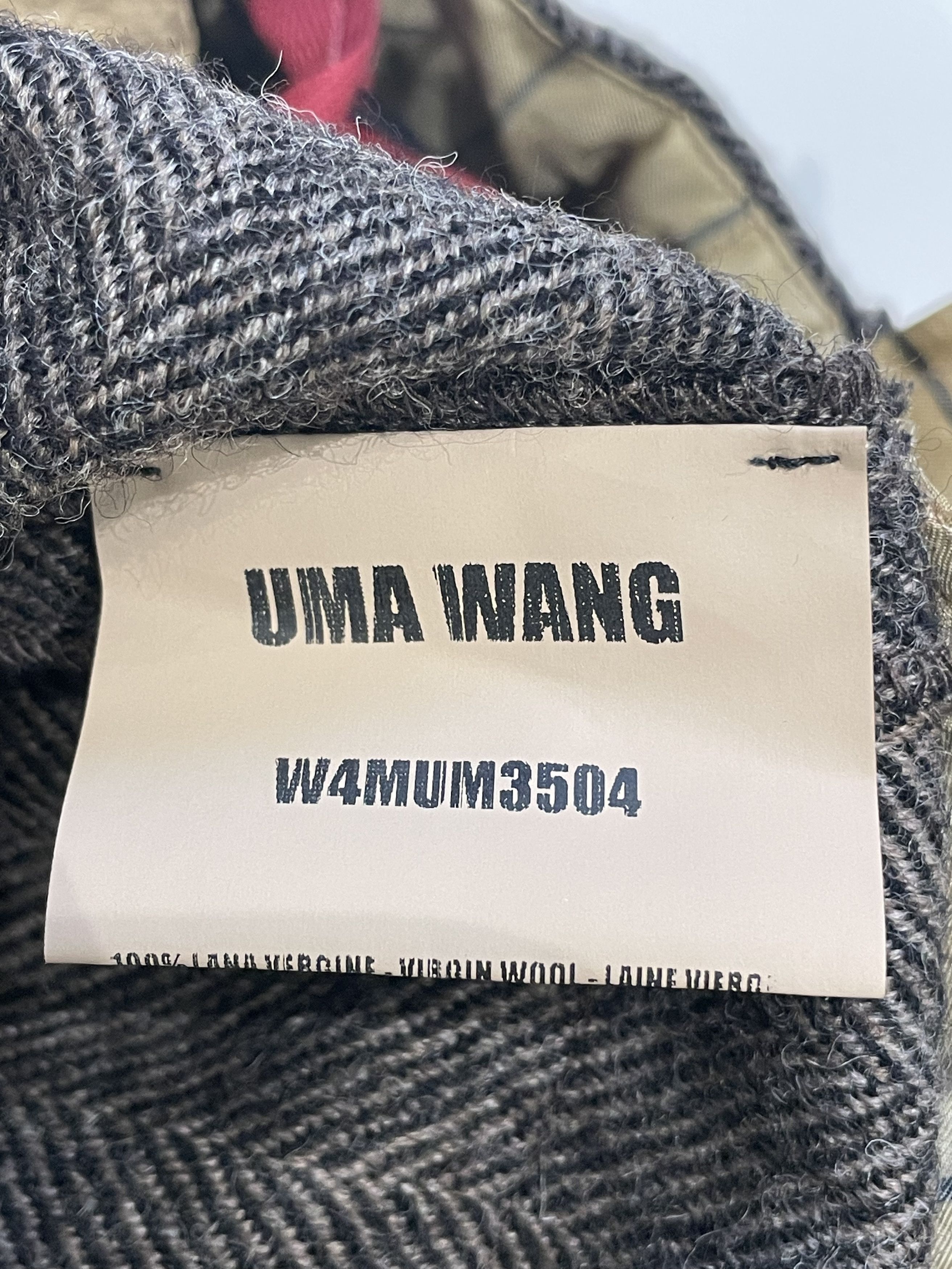 Uma Wang UMA WANG Gray Striped Trousers Size US 31 - 7 Thumbnail