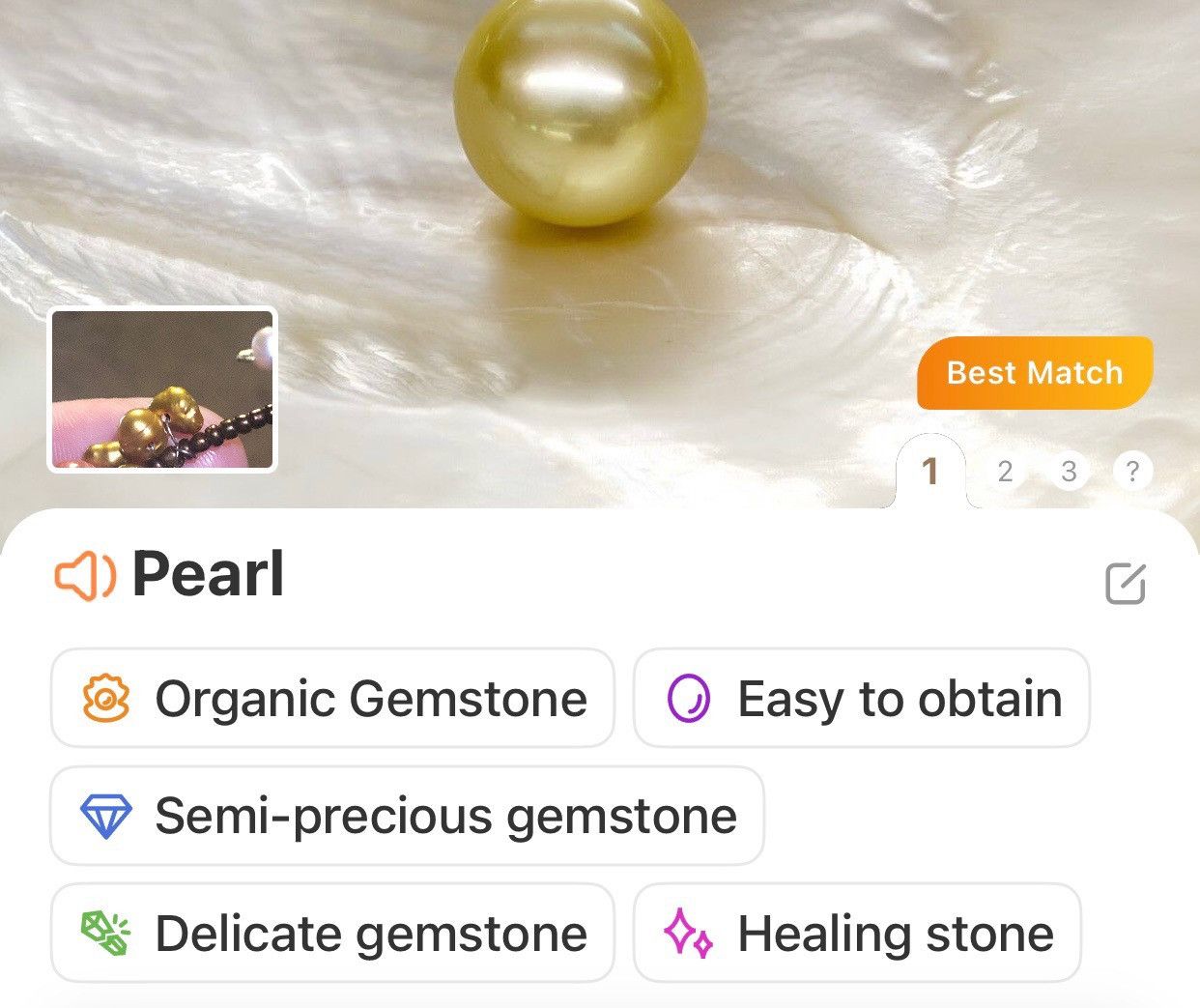Handmade Handcrafted elegant cherry quartz genuine pearl necklace Size ONE SIZE - 12 Thumbnail