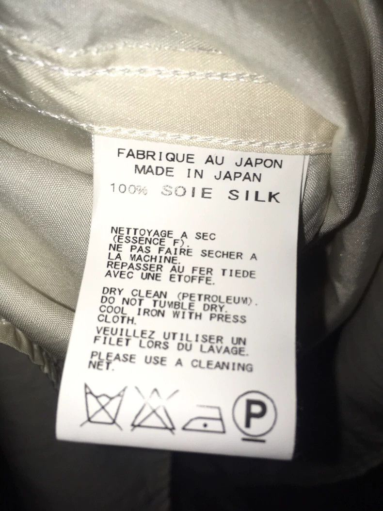 Yohji Yamamoto Yohji Yamamoto Mainline Silk Shirt 2505-Nextarrow Size US L / EU 52-54 / 3 - 6 Thumbnail
