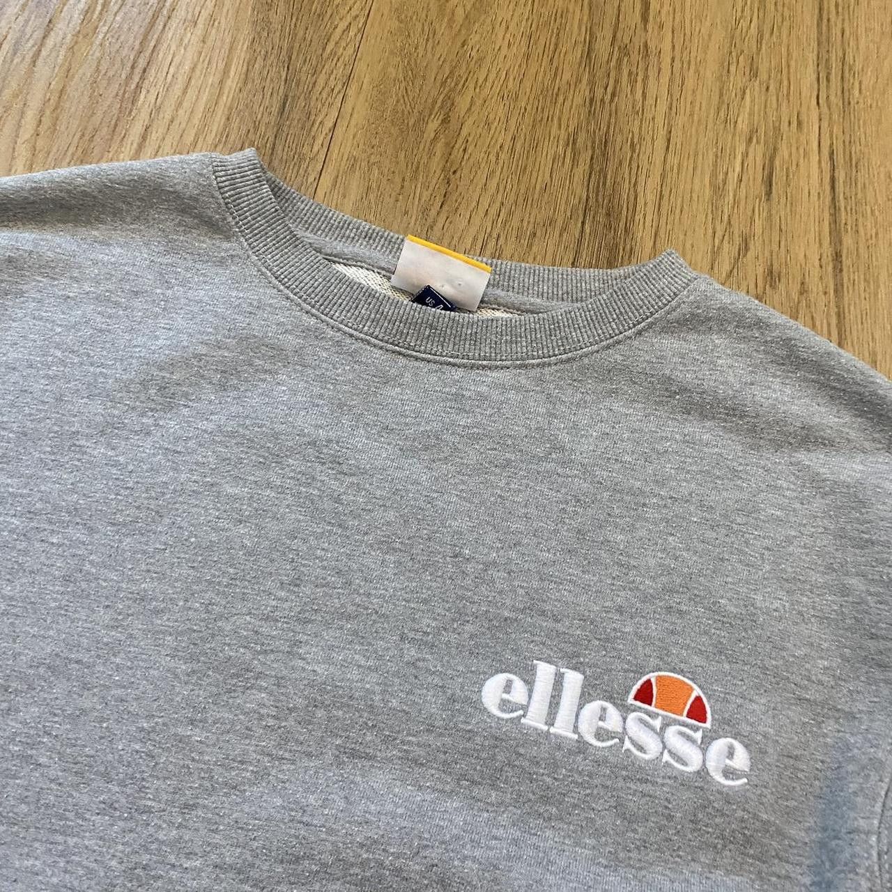 Ellesse Ellesse grey sweatshirt with embroidered logo Size US M / EU 48-50 / 2 - 3 Thumbnail
