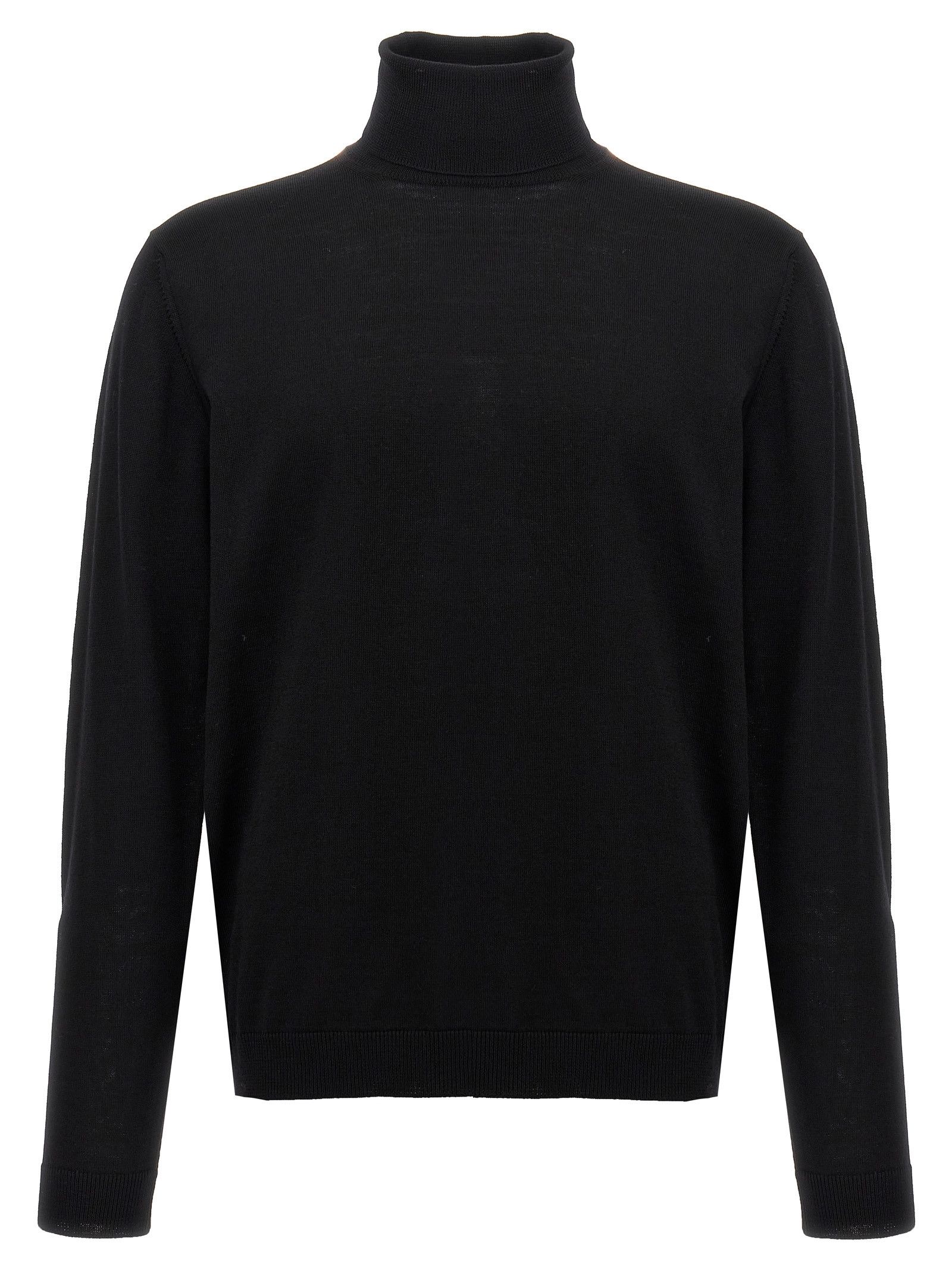 Roberto Collina Wool Turtleneck Sweater Size US XL / EU 56 / 4 - 1 Thumbnail